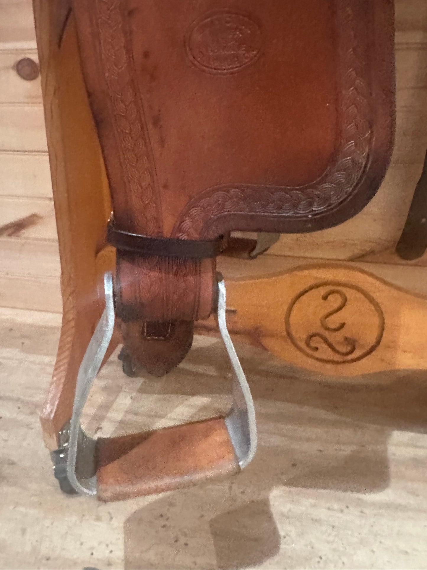 16” Billy Cook Maker Sulphur, OK Western Trail Saddle Model 1785