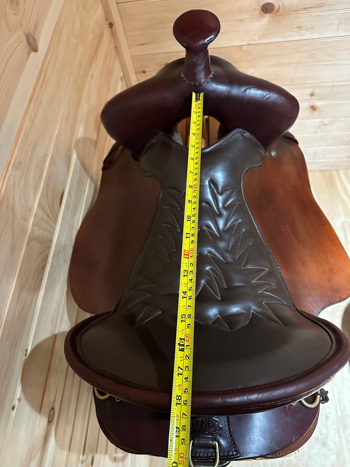 17.5” Tucker High Plains Western Trail Saddle Model 260
