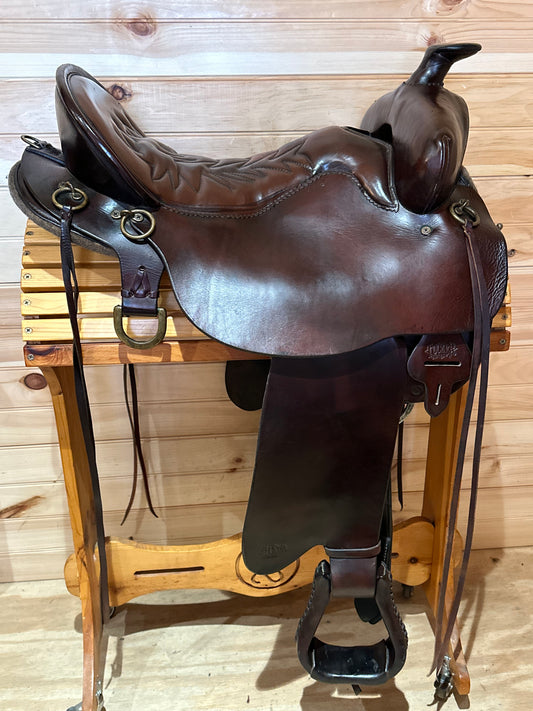 17.5” Tucker High Plains Western Trail Saddle Model 260