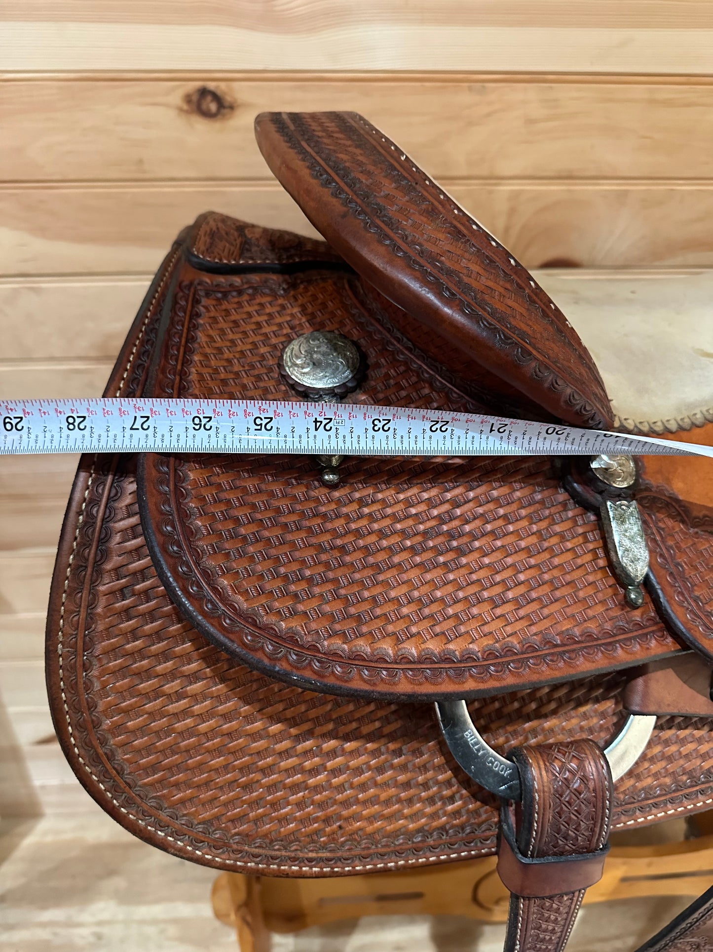 17” Billy Cook Maker Sulphur OK Reiner Western Saddle Model 6005