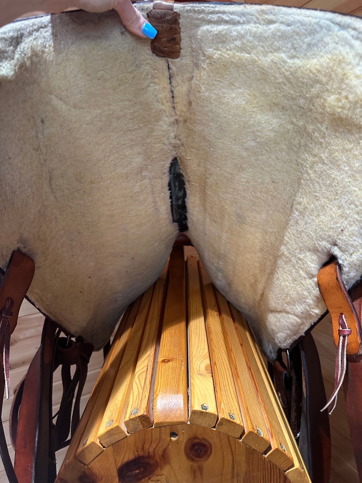 16” Billy Cook Original Western Trail Saddle Model 1688 - Sulphur, OK