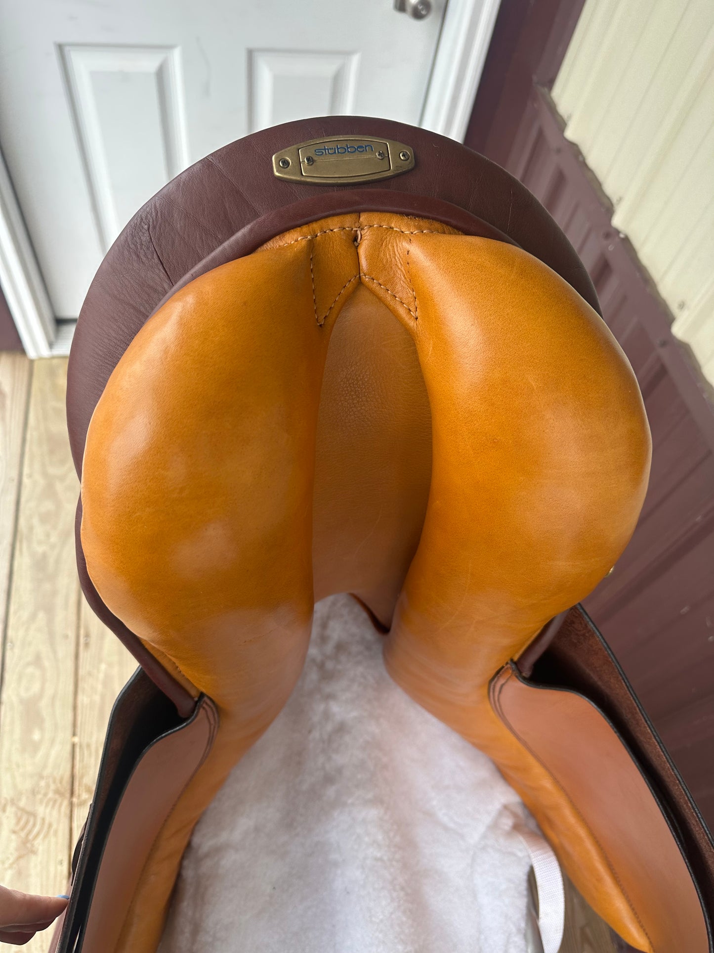 18.5” Stubben Siegfried VSD D.L. All Purpose Saddle