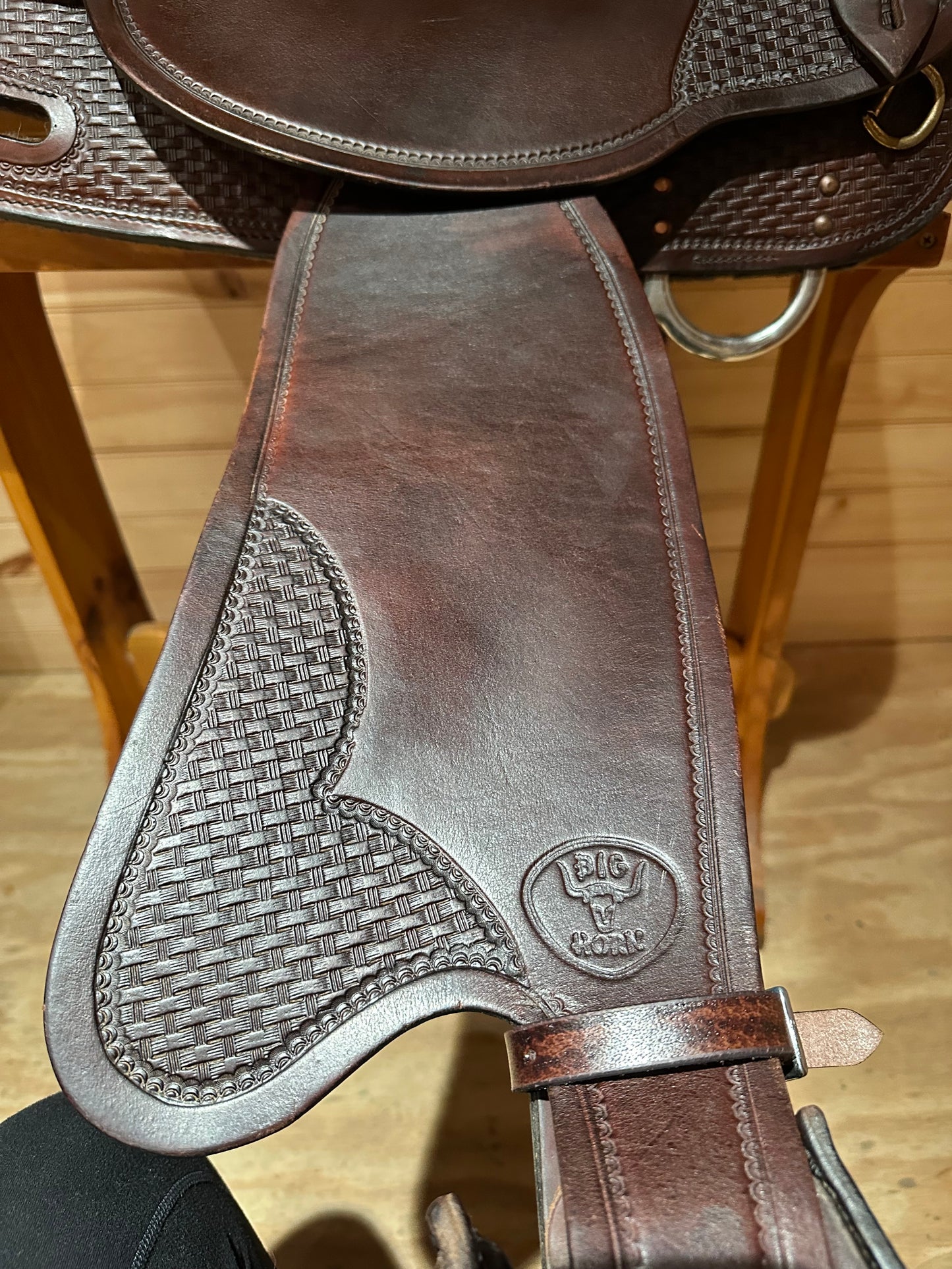 17” Big Horn Tennessee Walking Horse Trail Saddle Model 1700