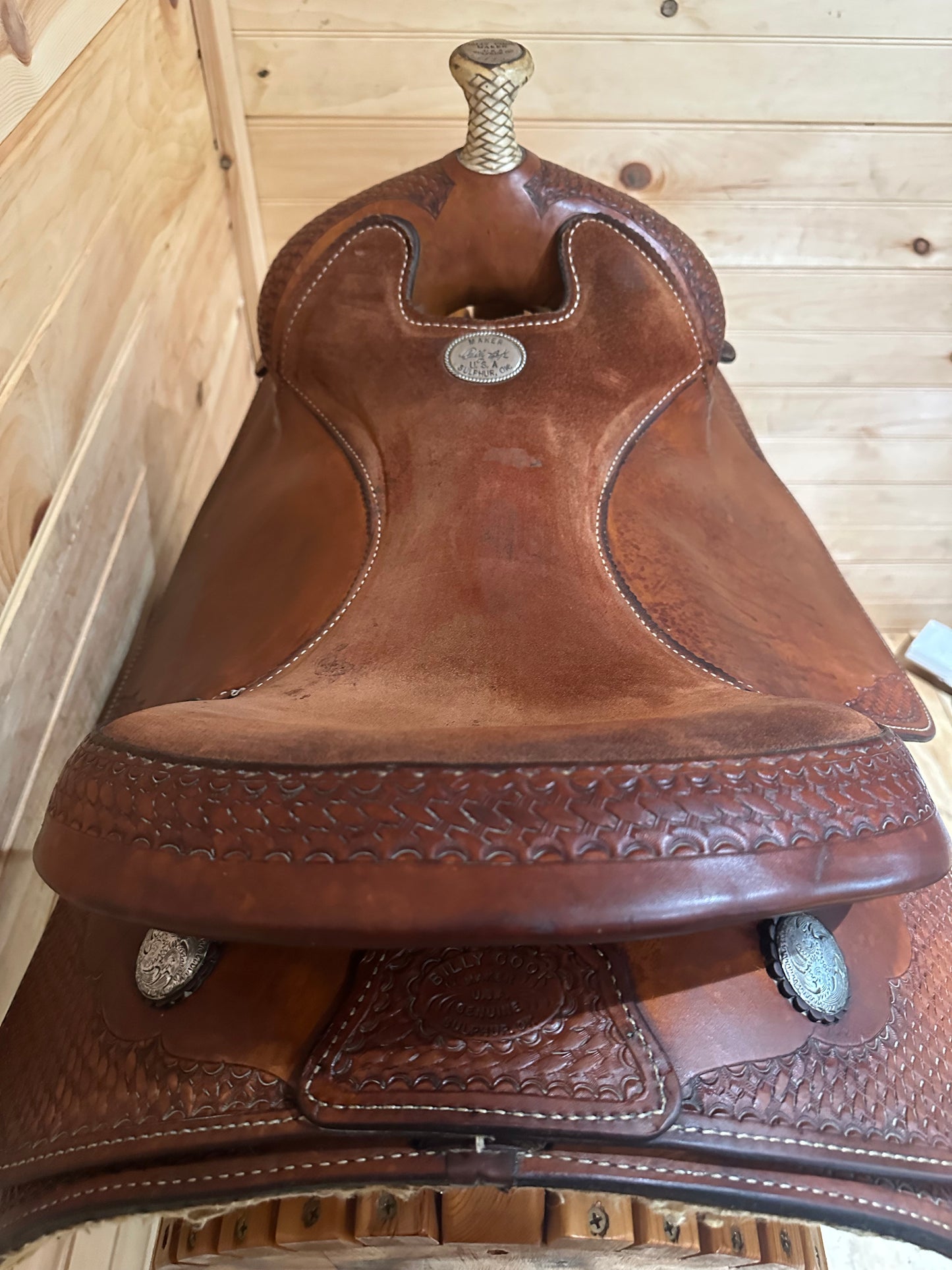 16” Billy Cook Maker Reiner Western Saddle Model 8907