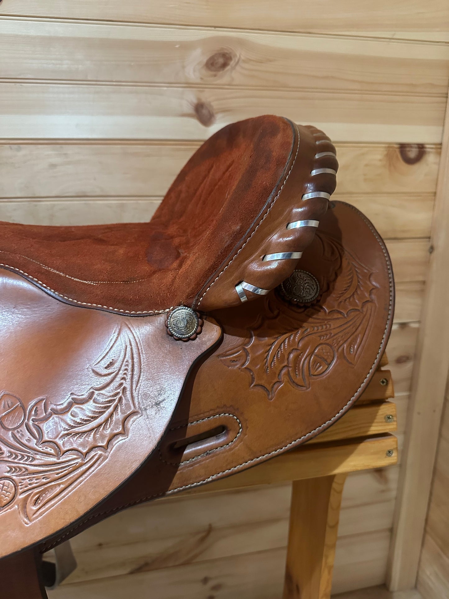 16” Blue Ridge Barrel Racing Western Saddle Model 9010