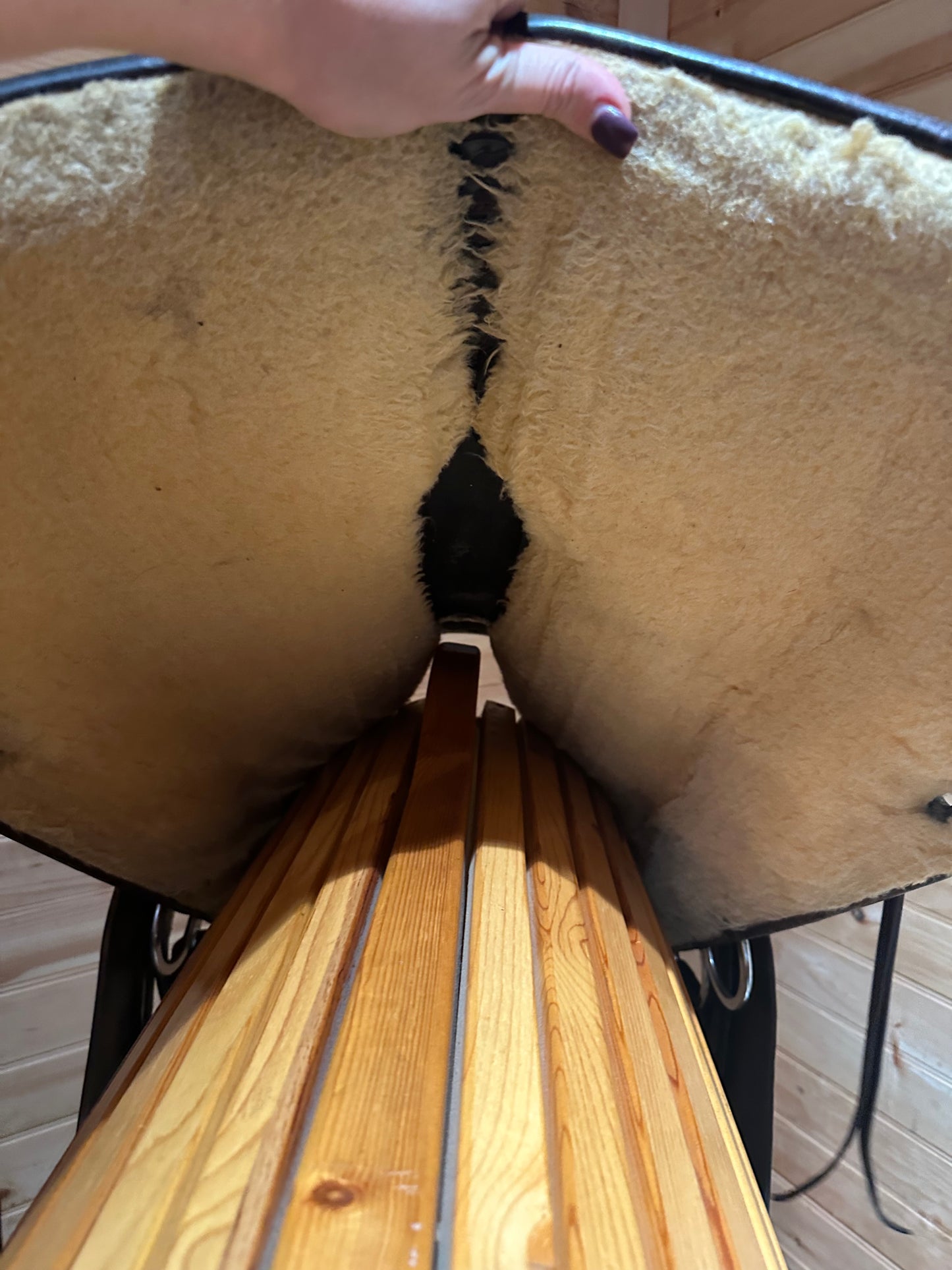 17” Circle Y Topeka Flex-Lite Western Trail Saddle Model 1551