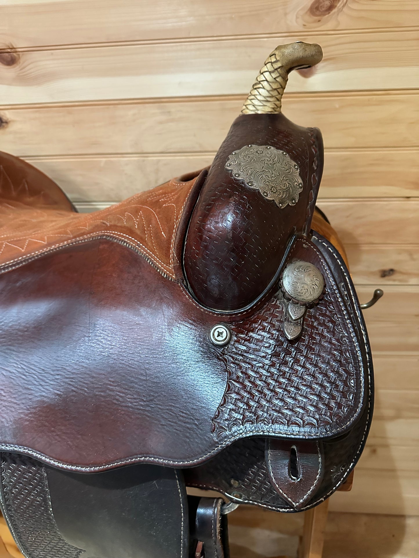 16” Billy Cook Maker Equitation Western Pleasure Saddle Model 8915