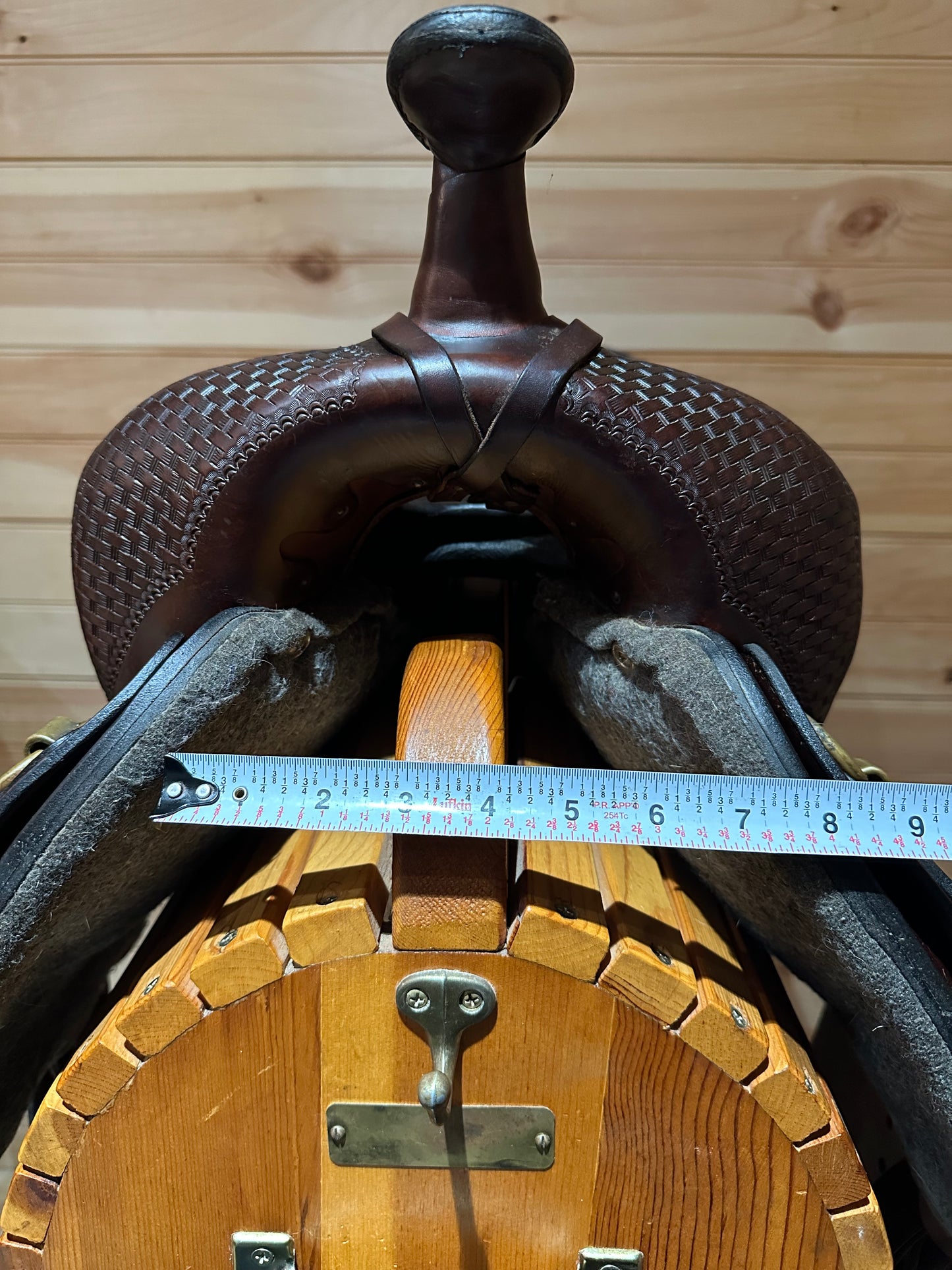 17” Big Horn Tennessee Walking Horse Trail Saddle Model 1700