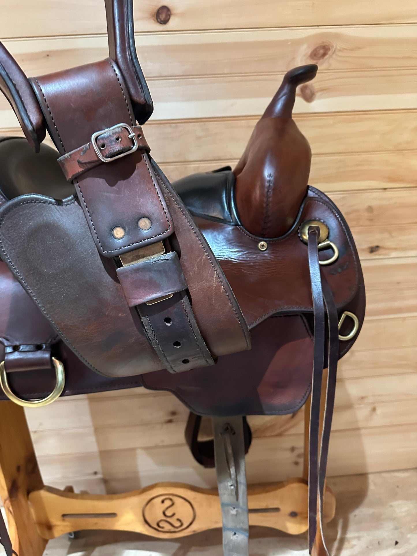 15” Circle Y Flex-Lite Western Trail Saddle Model 1650