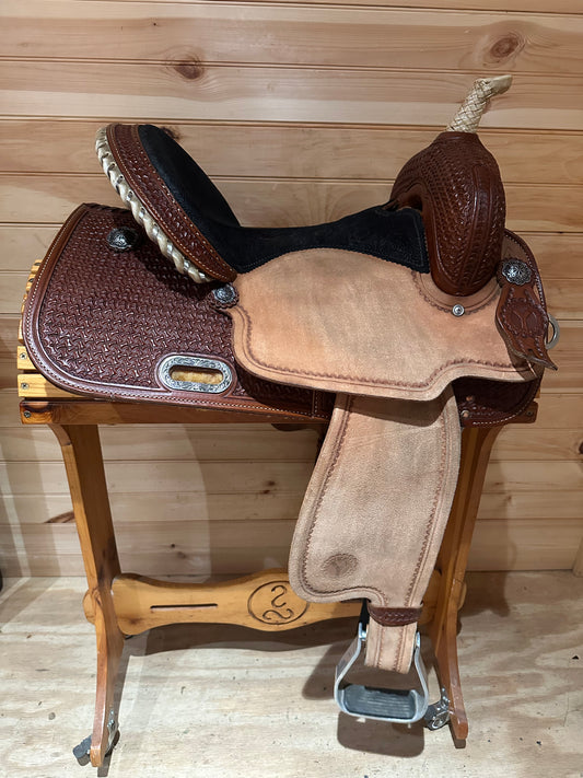 14.5” Circle Y Sabine Barrel Racing Saddle Model 2201