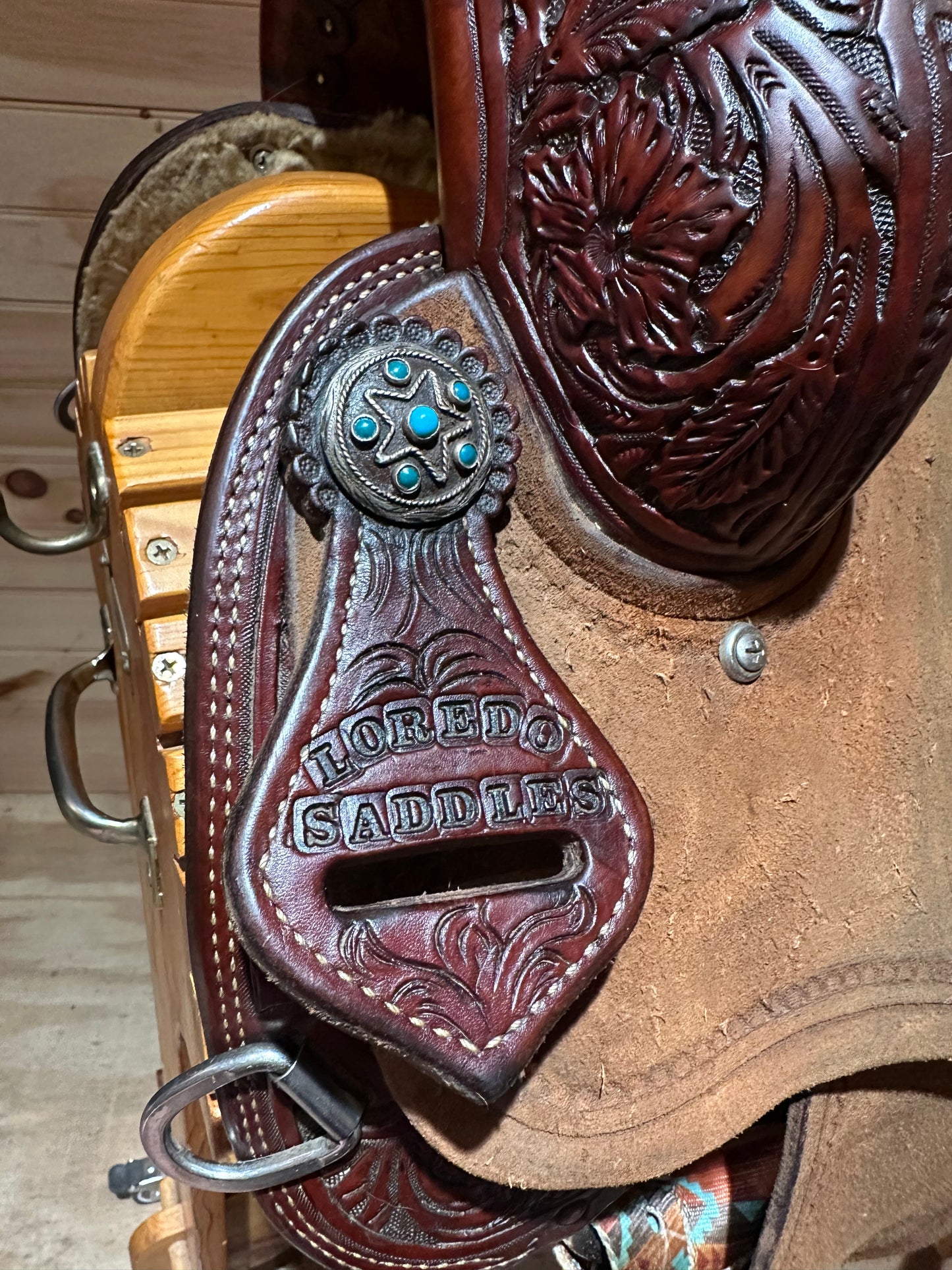 16.5” Loredo Saddle Co Western Ranch Saddle