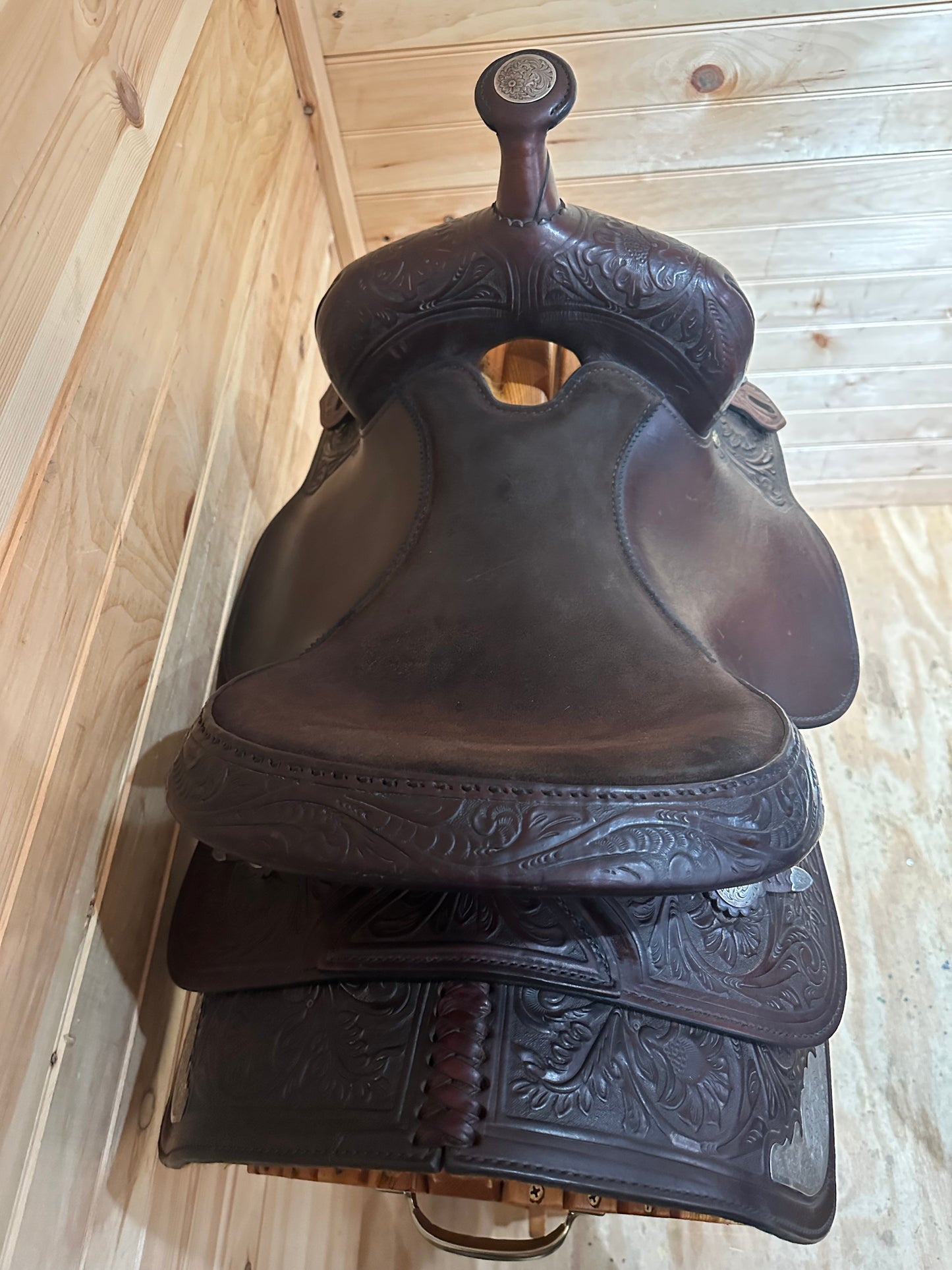 14” Crates Youth Western Show Saddle Model 144M