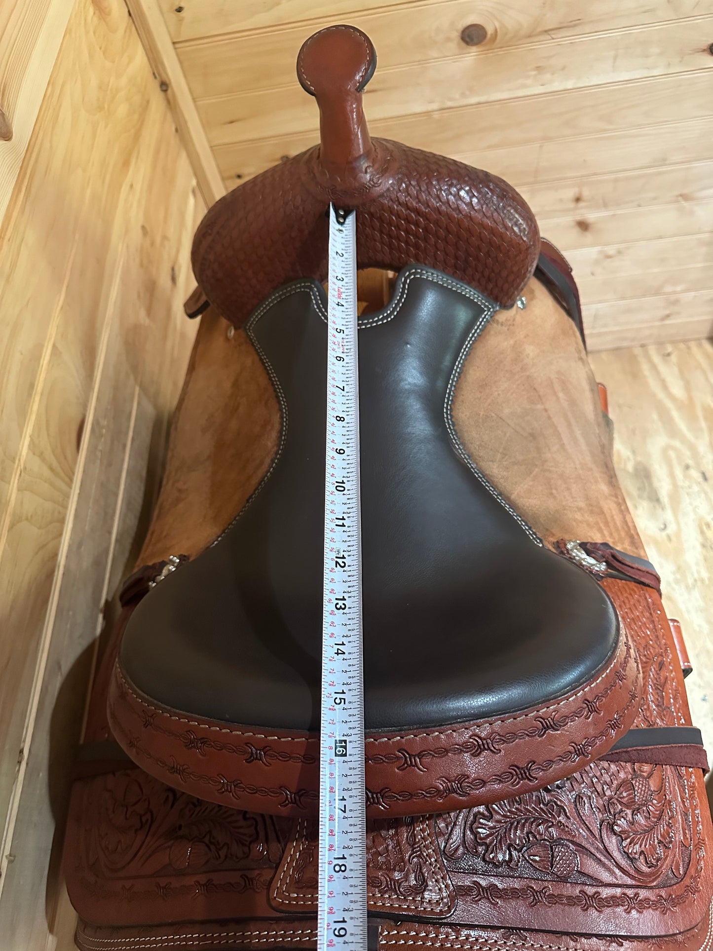 15” Silver Royal Round Rock All Around Western Saddle
