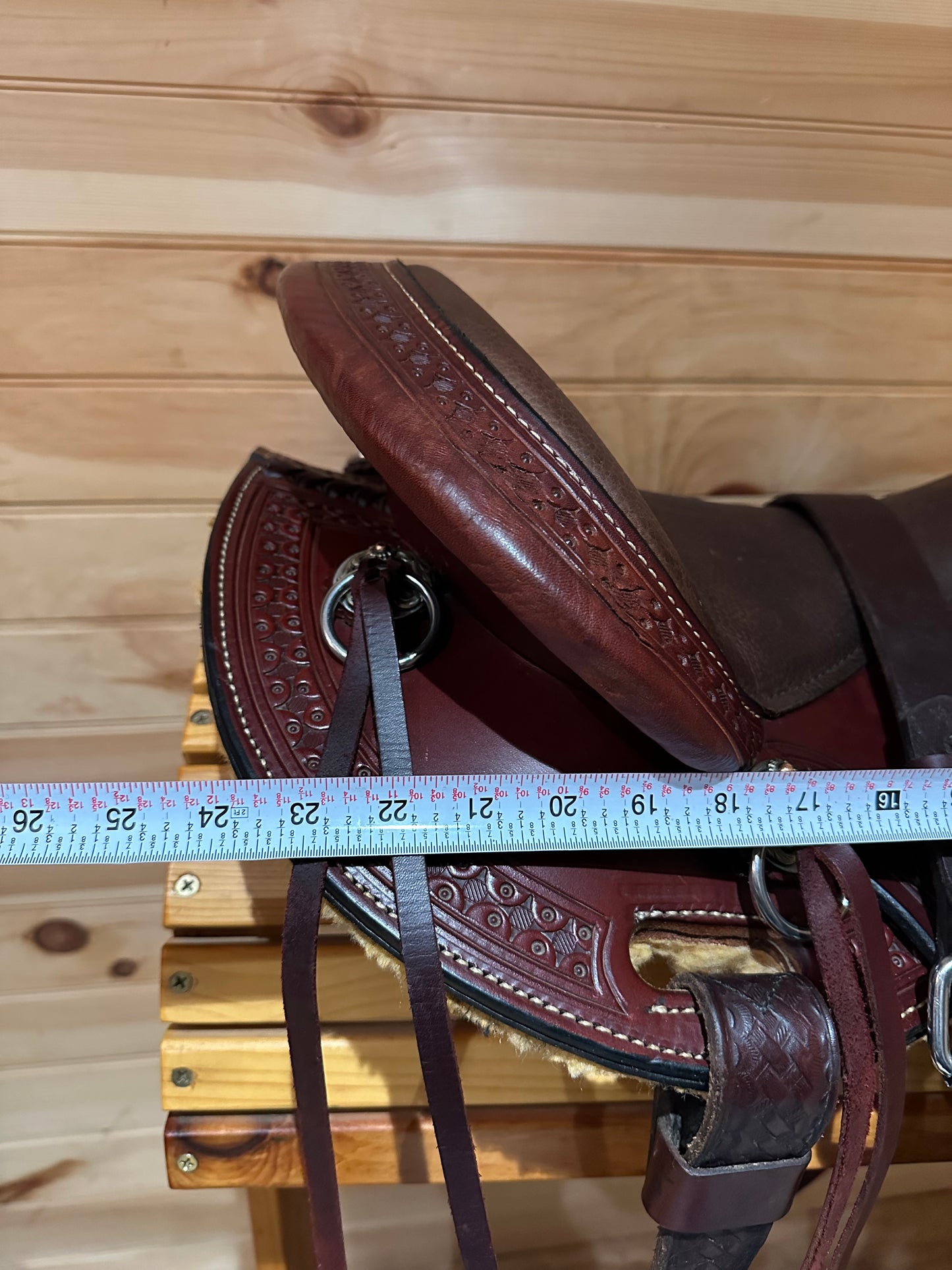 16” Circle Y Buffalo Gap Trail Western Saddle Model 2614