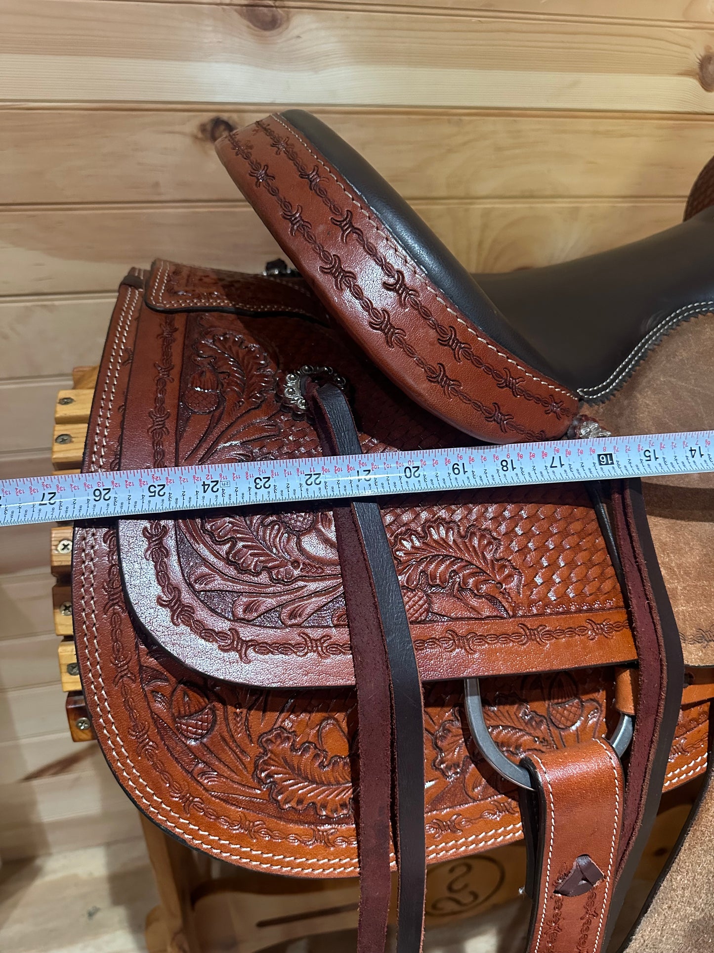 15” Silver Royal Round Rock All Around Western Saddle