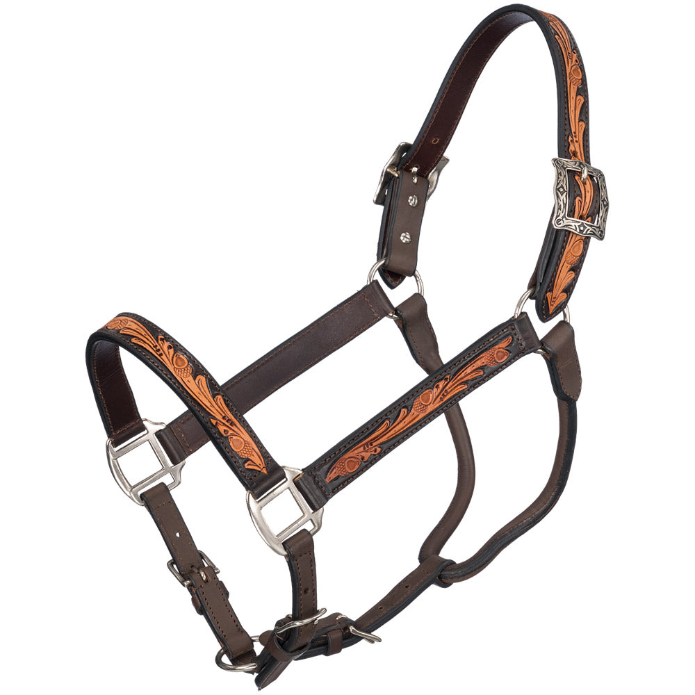 Silver Royal Two-Tone Ranch Halter