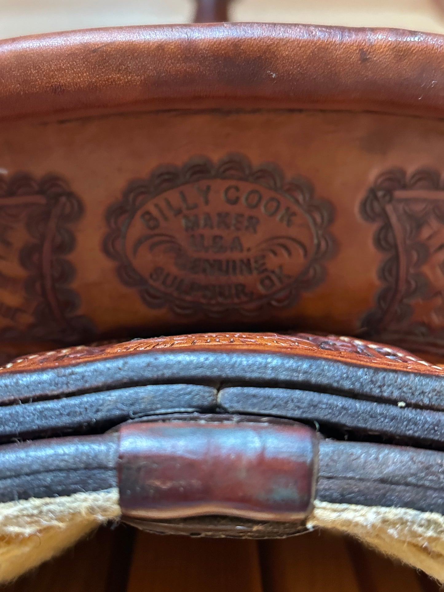 17” Billy Cook Maker Sulphur OK Reiner Western Saddle Model 6005