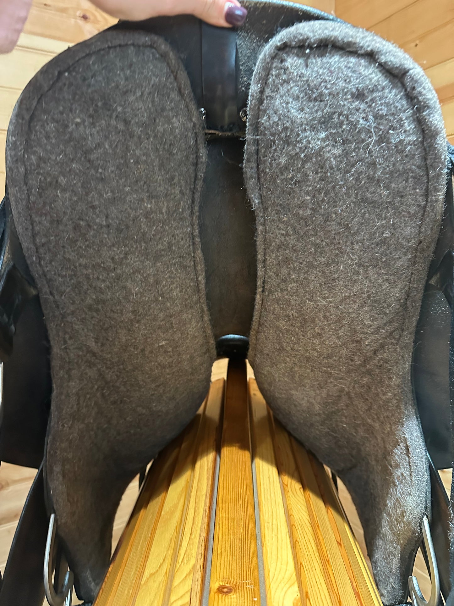 16.5” Tucker Black Mountain Western Trail Saddle Model 261