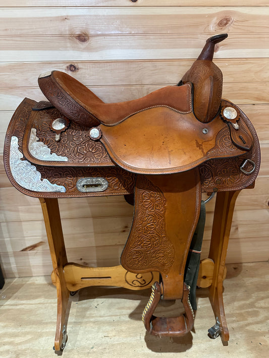 16” Crates Western Show Saddle Model 206