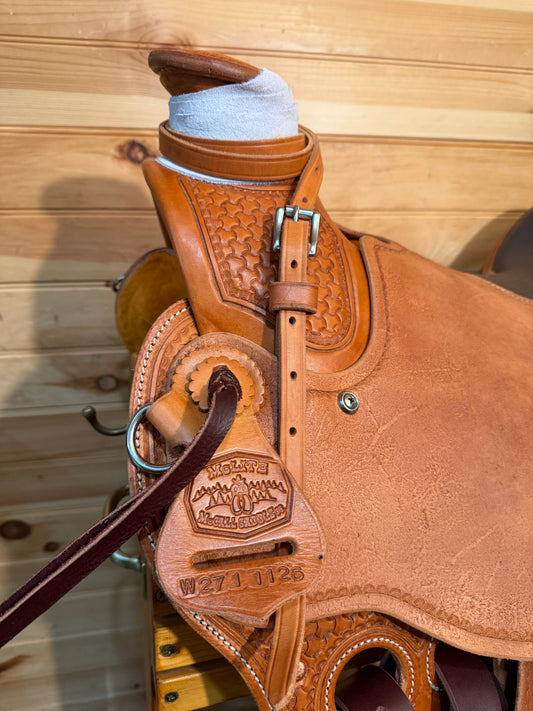 16.5” McCall Mclite Wade Saddle Model W271-1126 + BreastCollar