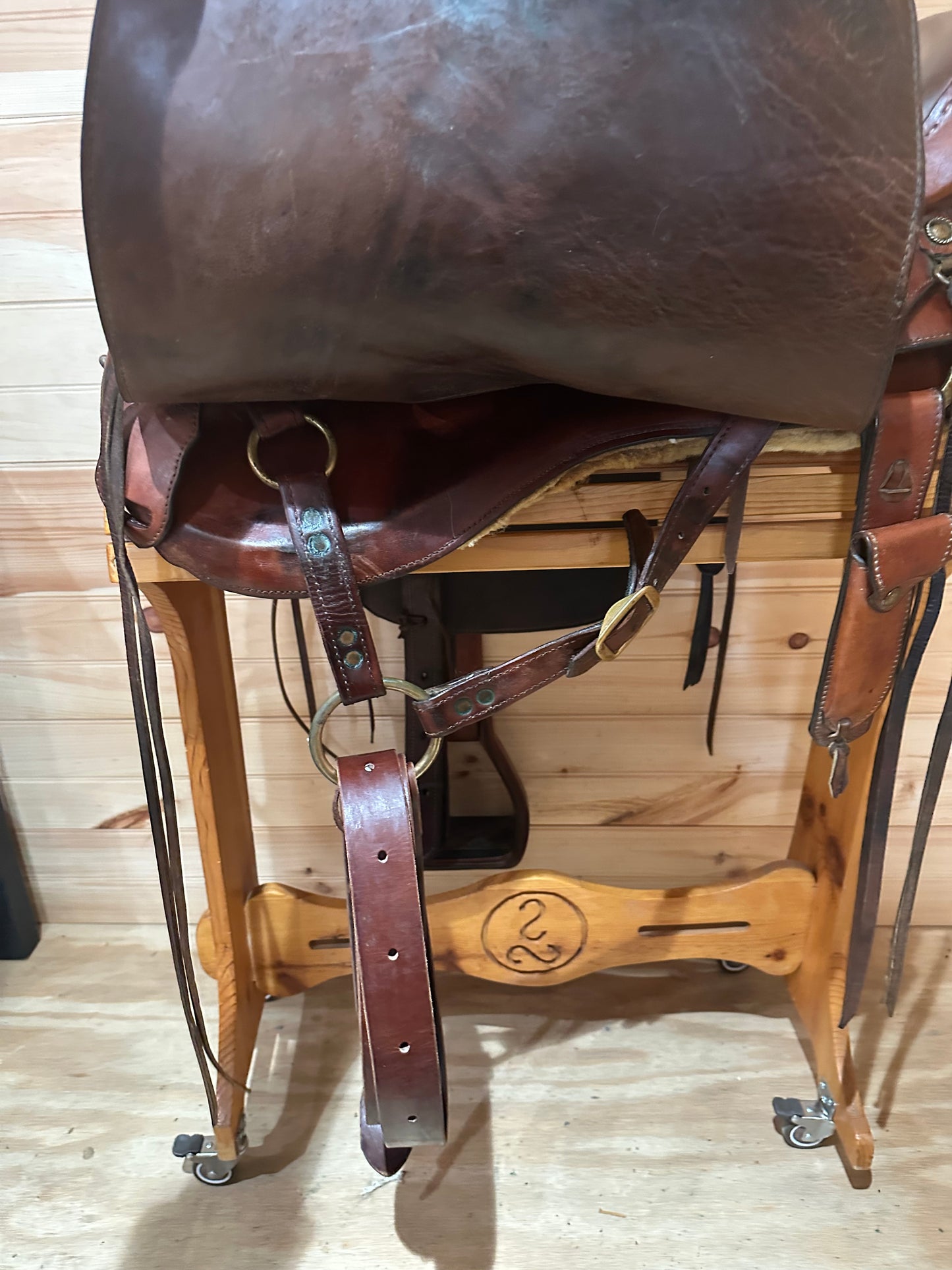 18” Timberline Flex-Panel Western Endurance Trail Saddle
