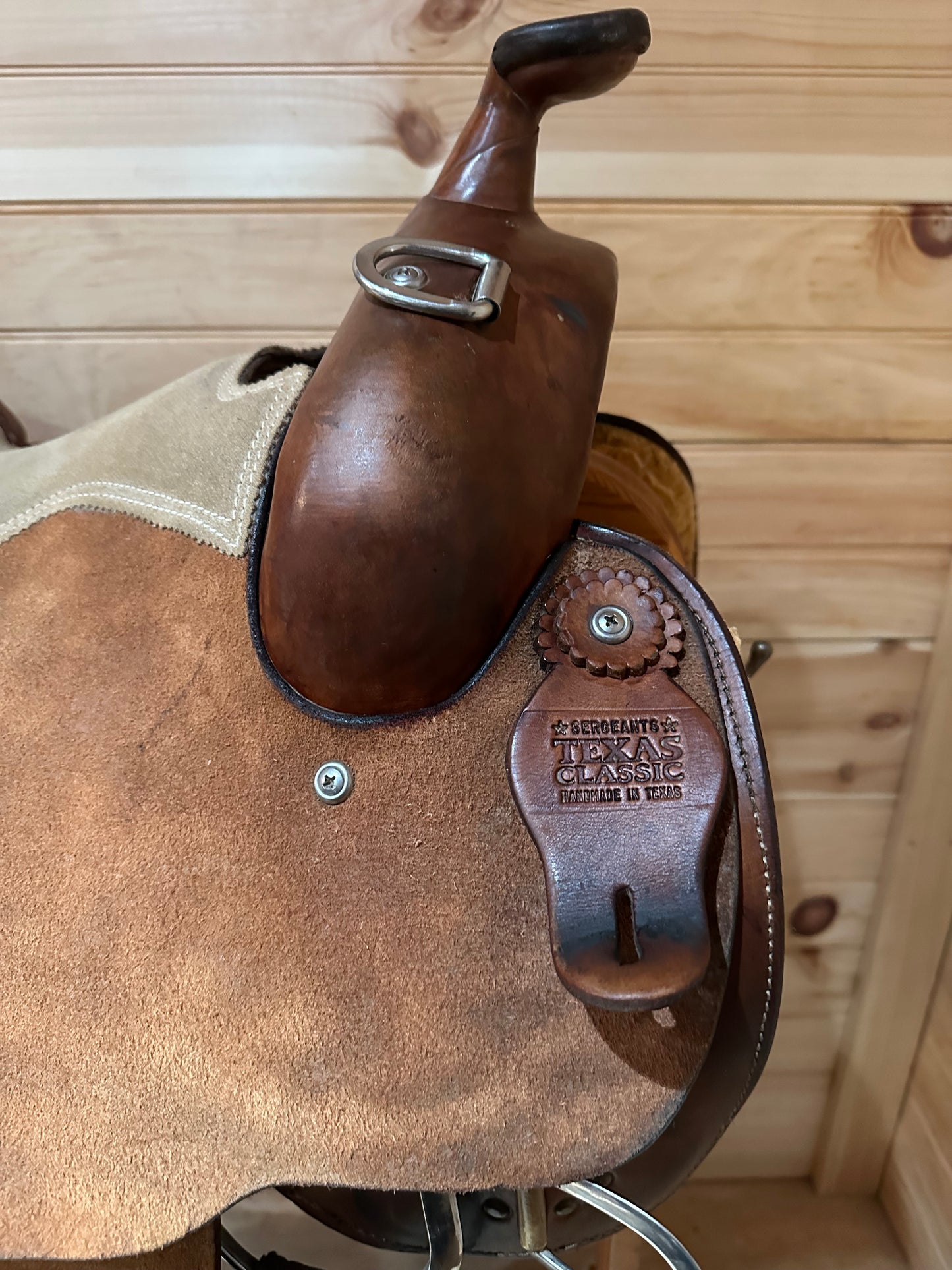 16” Sergeants Texas Classic Western Work Training Saddle