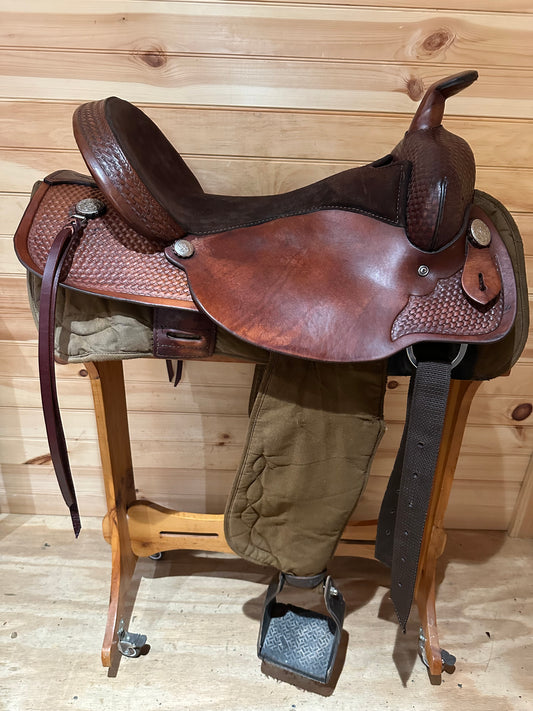 17” Circle Y Park & Trail Lightweight Western Trail Saddle Model 3581