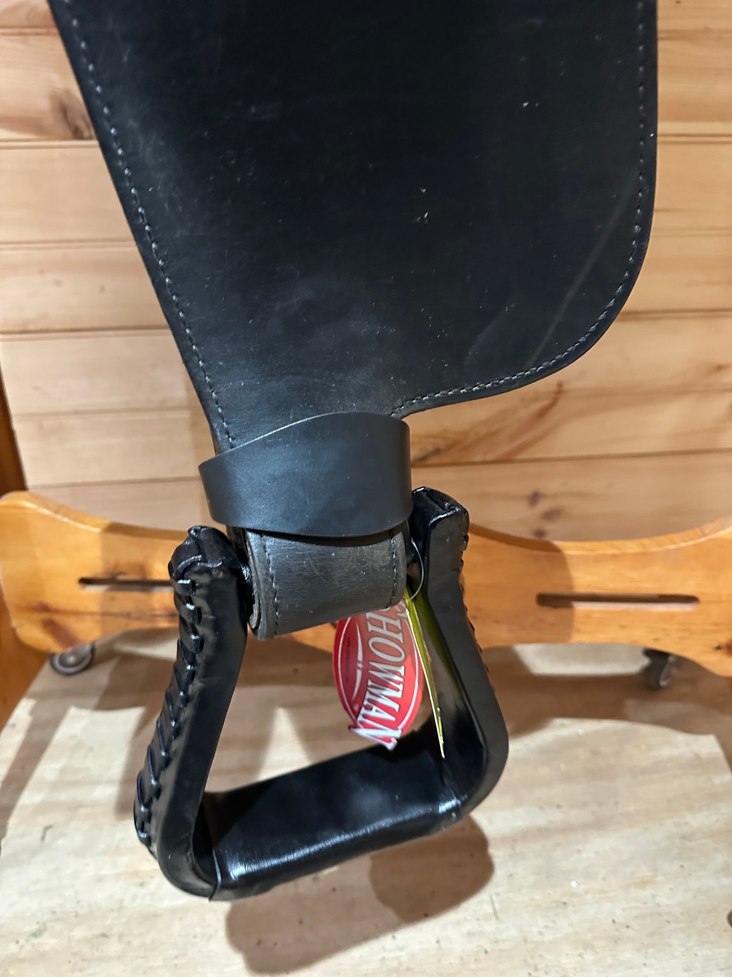 15.5” National Bridle Shop Gaited Western Trail Saddle Model 6981