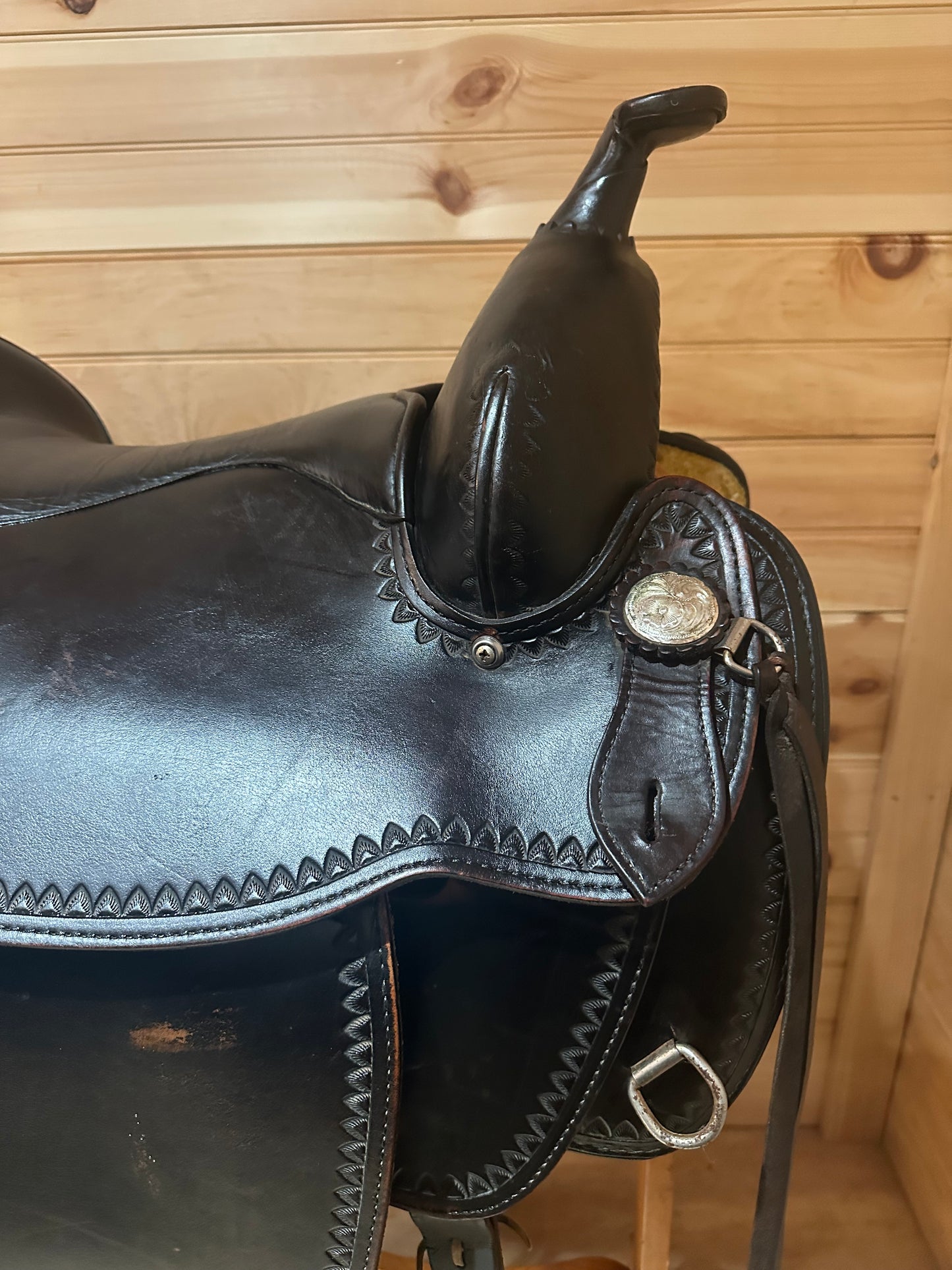 17” Tex Tan Hereford Tex-Flex Western Trail Saddle Model 08TF402B7