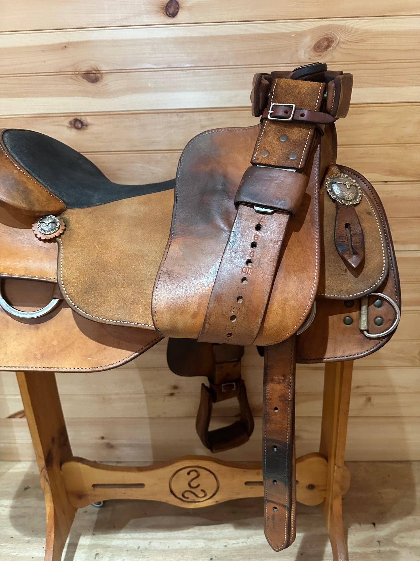 17” Woods’ Custom Western Work Training Saddle