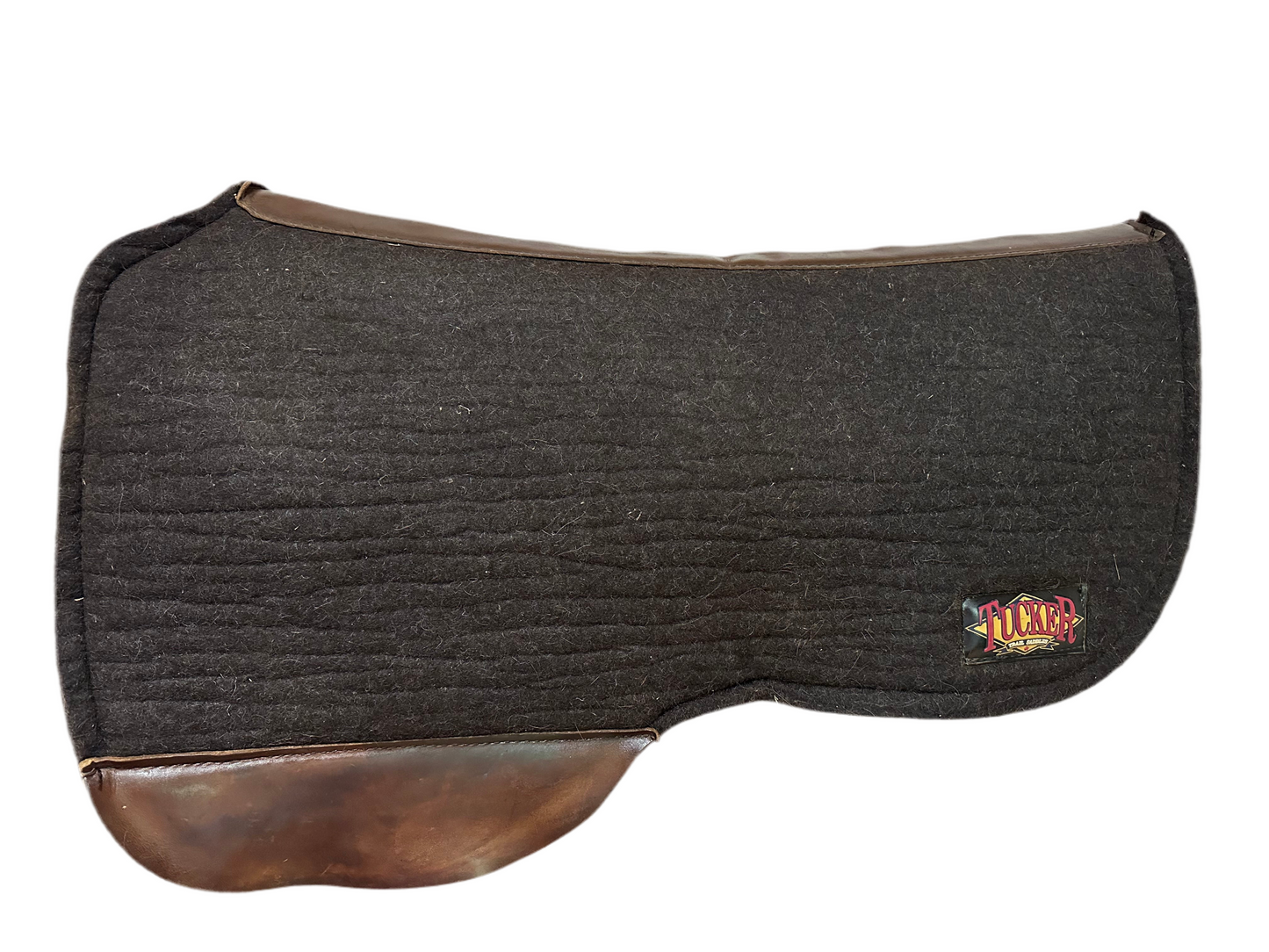 Tucker Full Skirt Apex Pad 100% Wool Saddle Pad, 28”L x34”D x1”