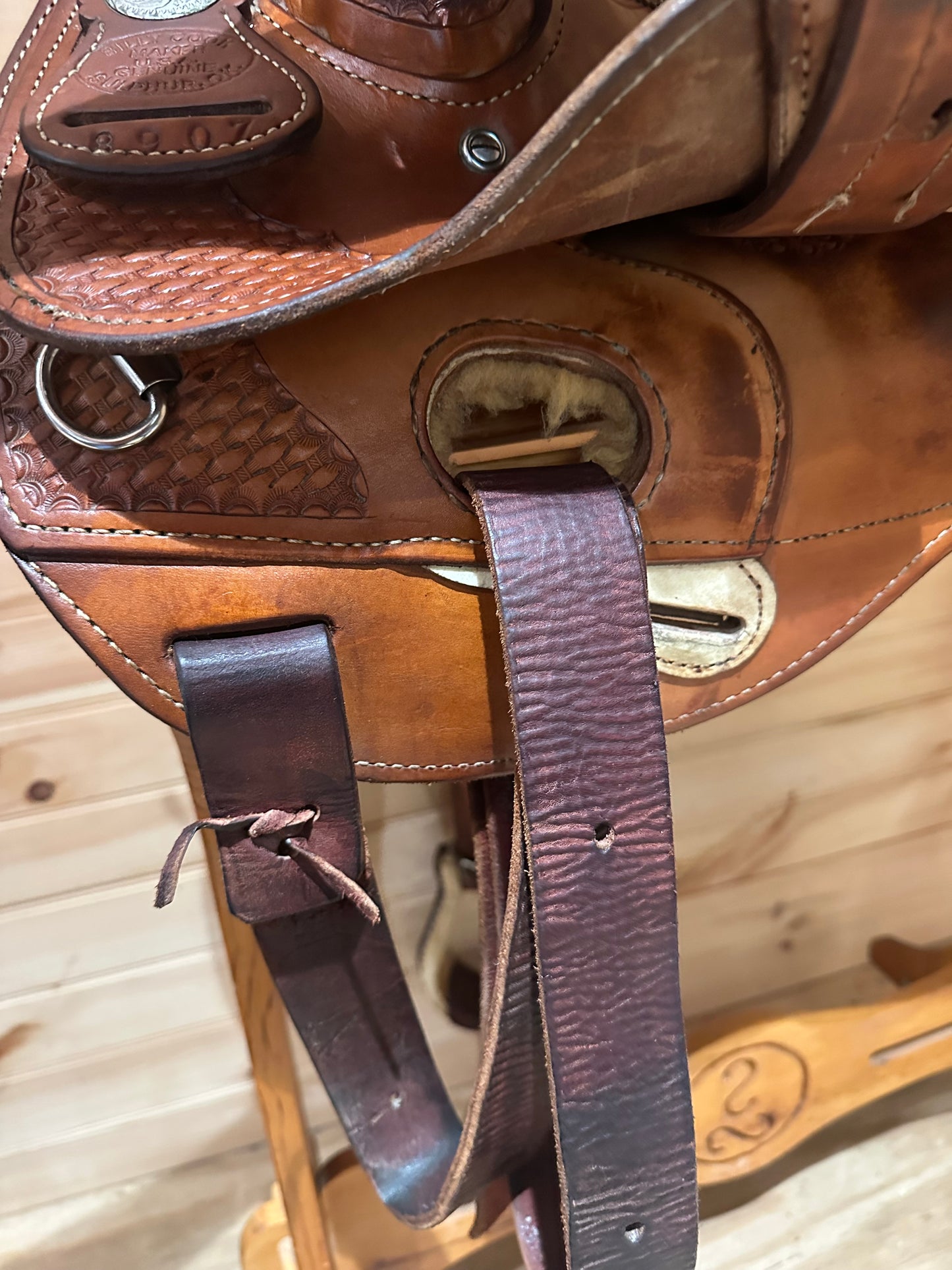 16” Billy Cook Maker Reiner Western Saddle Model 8907