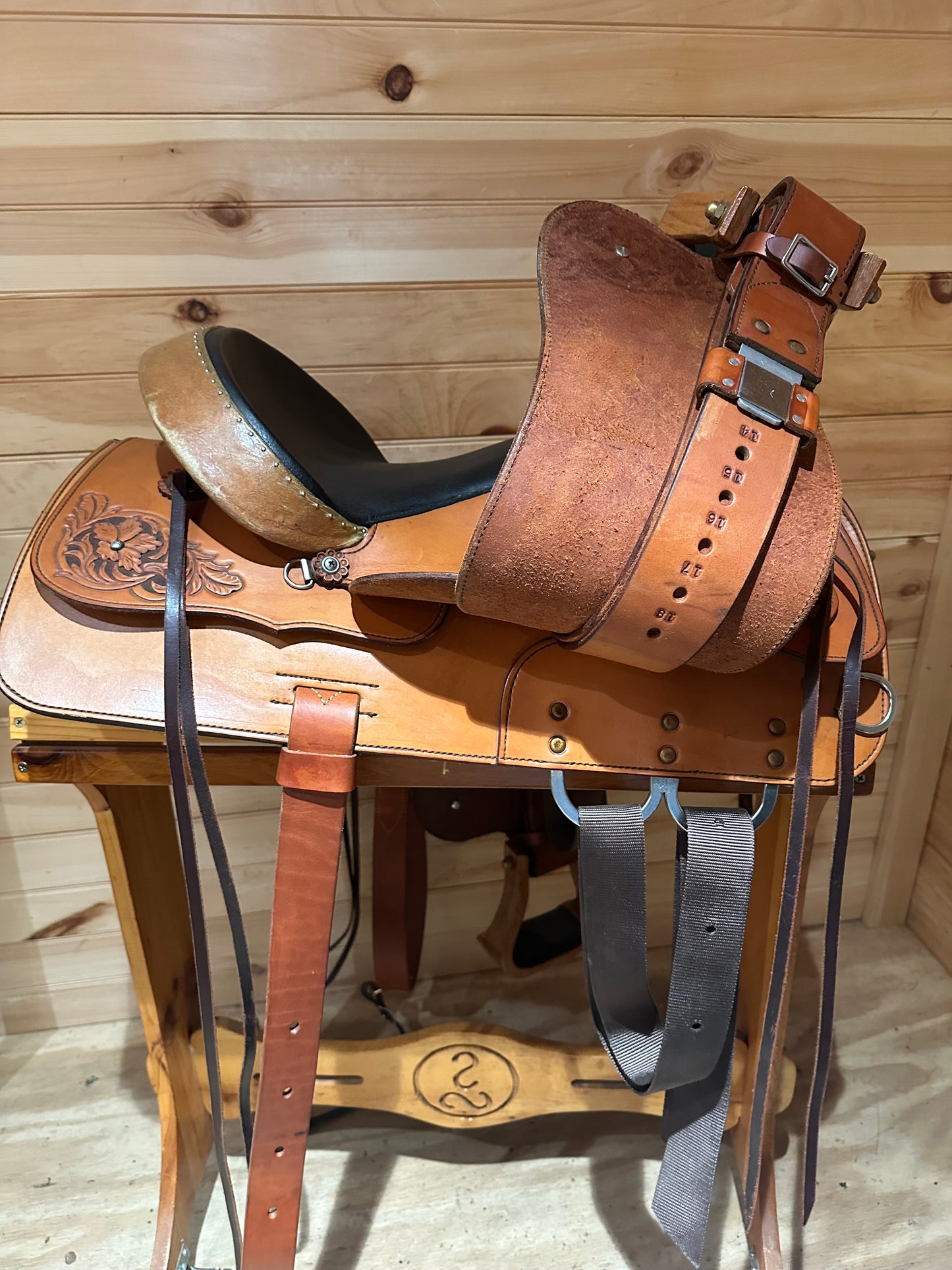15” Pikes Peak Saddlery Custom Bob Brenner Western Trail Saddle