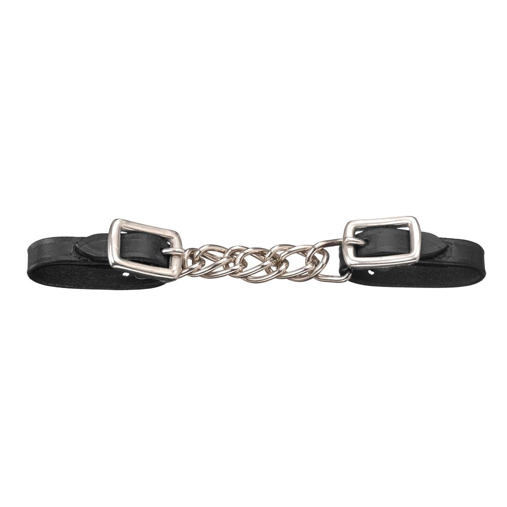 Tough1 Miniature Leather Curb Chain