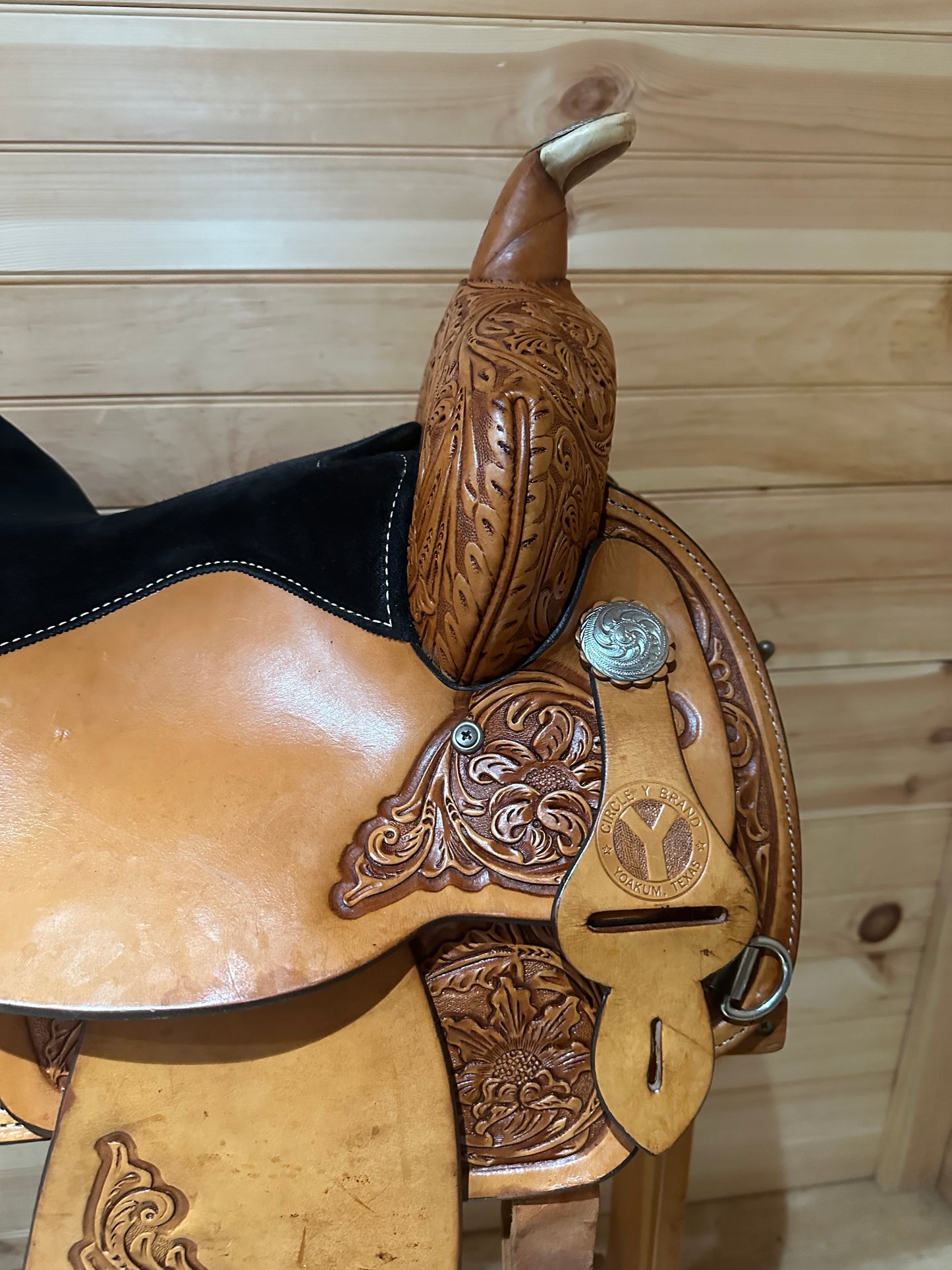 14” Circle Y Youth Western Show Saddle Model 3660