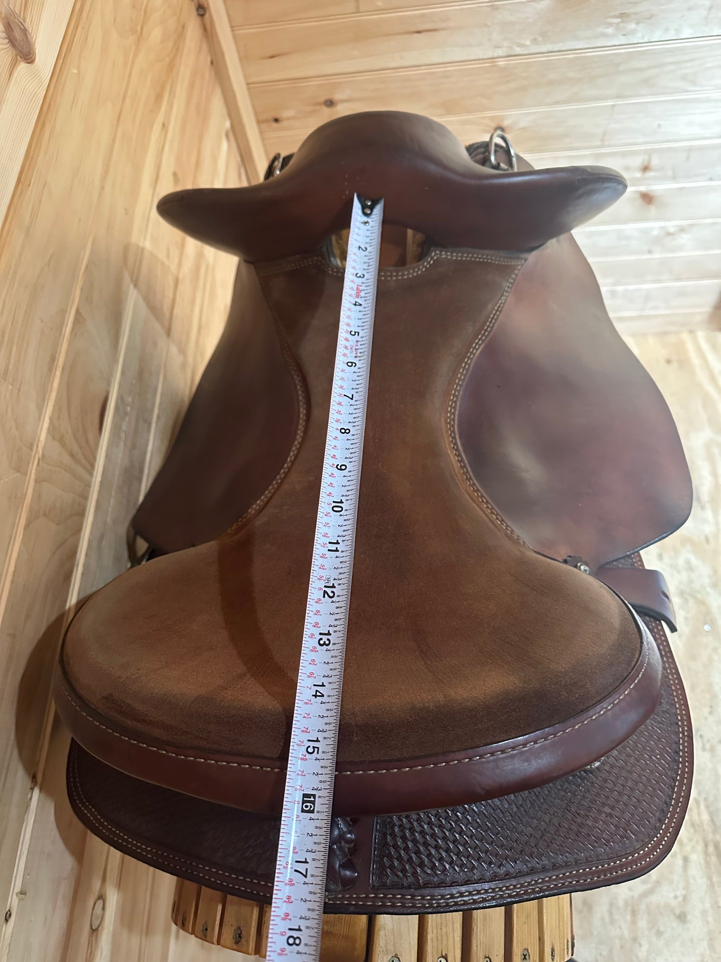 15” MCS Guy McLean Cattleman Aussie Stock Saddle