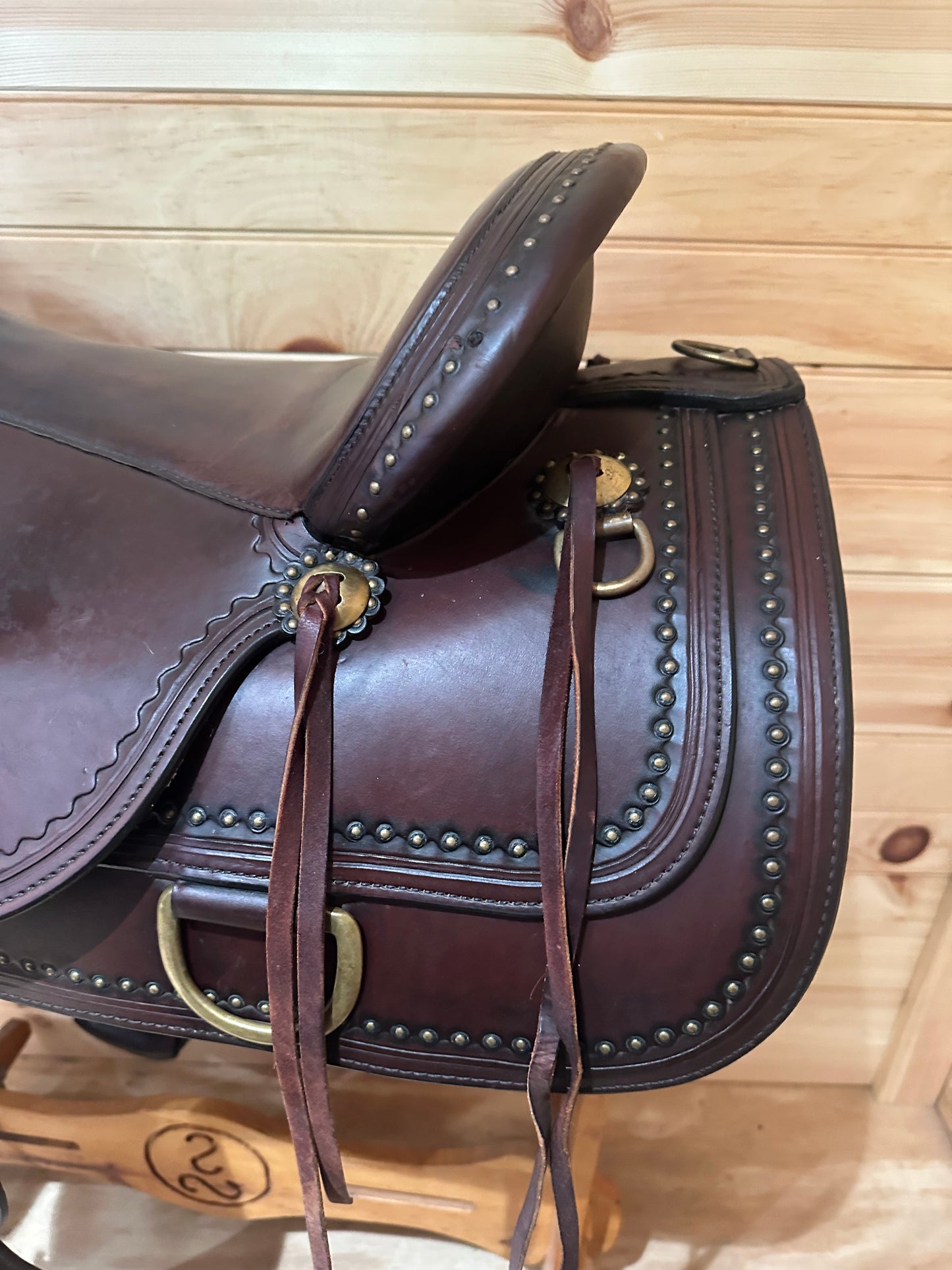 17” Circle Y Shawnee Flex-Lite Western Trail Saddle Model 1653