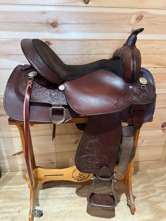 16” Circle Y High Horse Long Branch Trail Western Saddle Model 6816