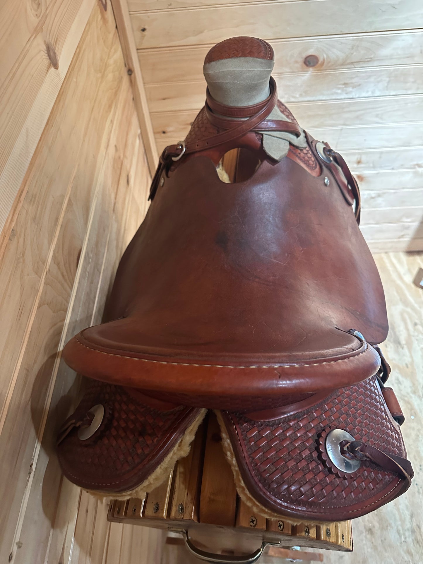 15” McCall Wade Trail Western Saddle 496-705