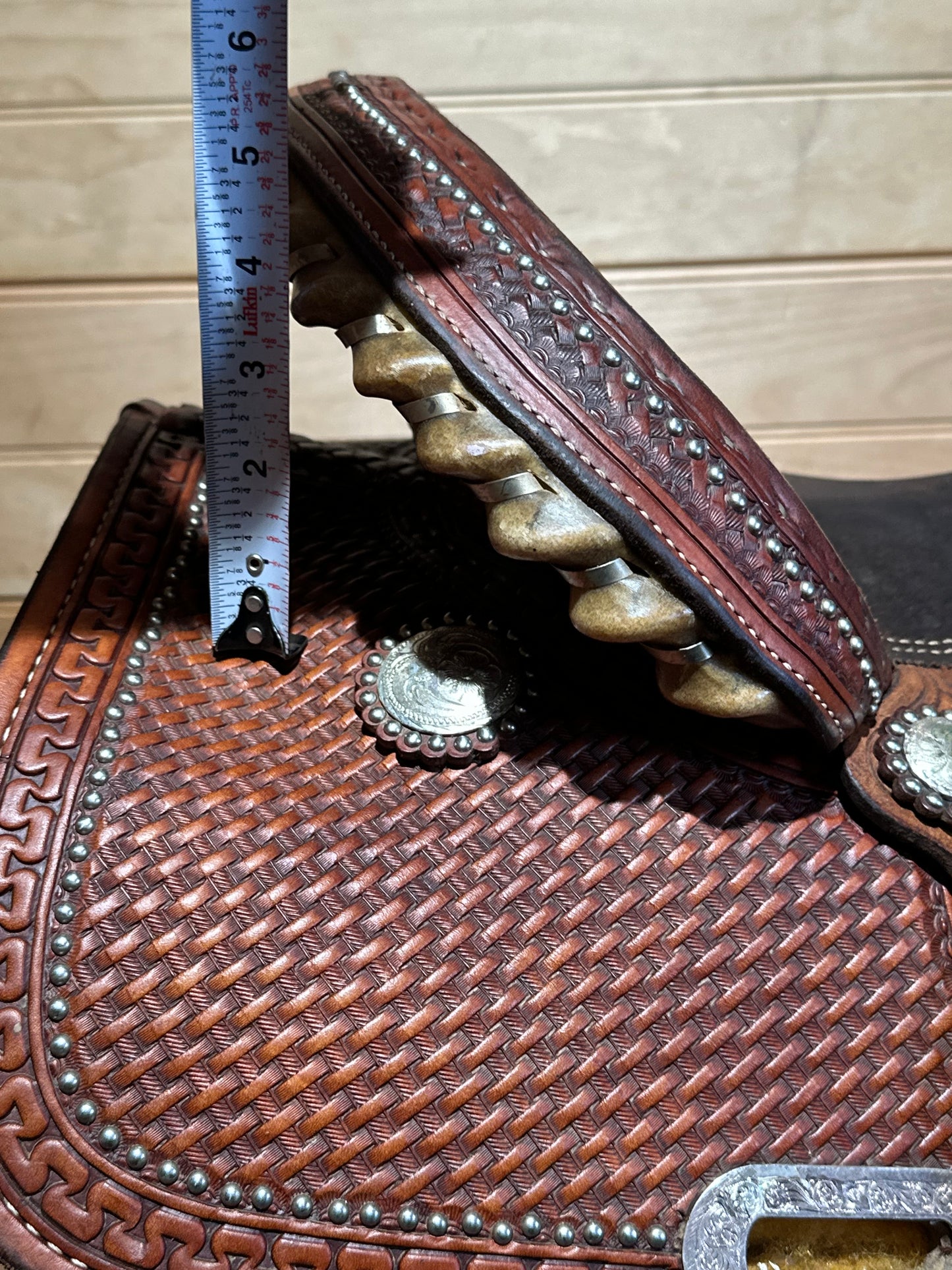 14.5” Texas Best by American Saddlery Barrel Racing Western Saddle Model 1178