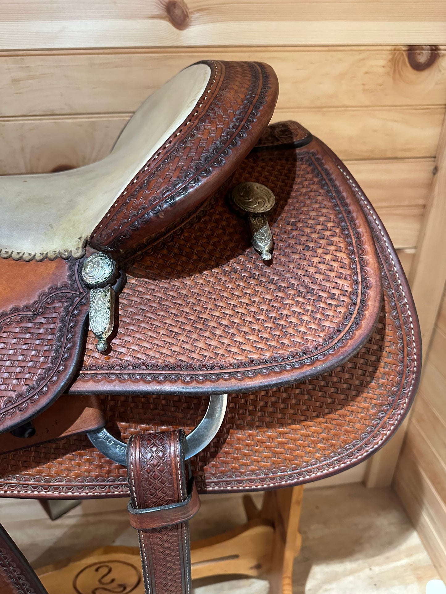 17” Billy Cook Maker Sulphur OK Reiner Western Saddle Model 6005