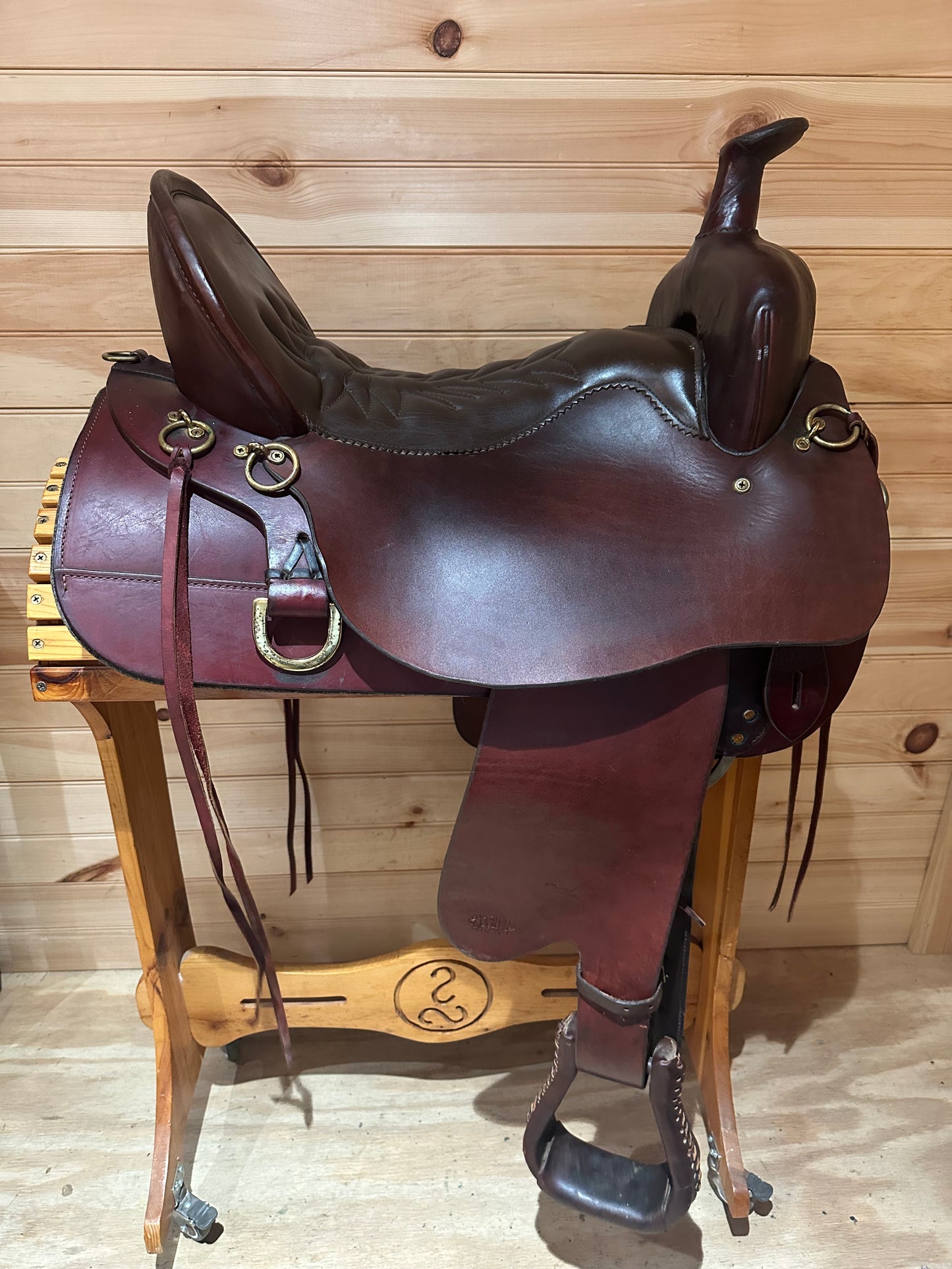 17.5” Tucker Saddlery Western Trail Saddle Model 257