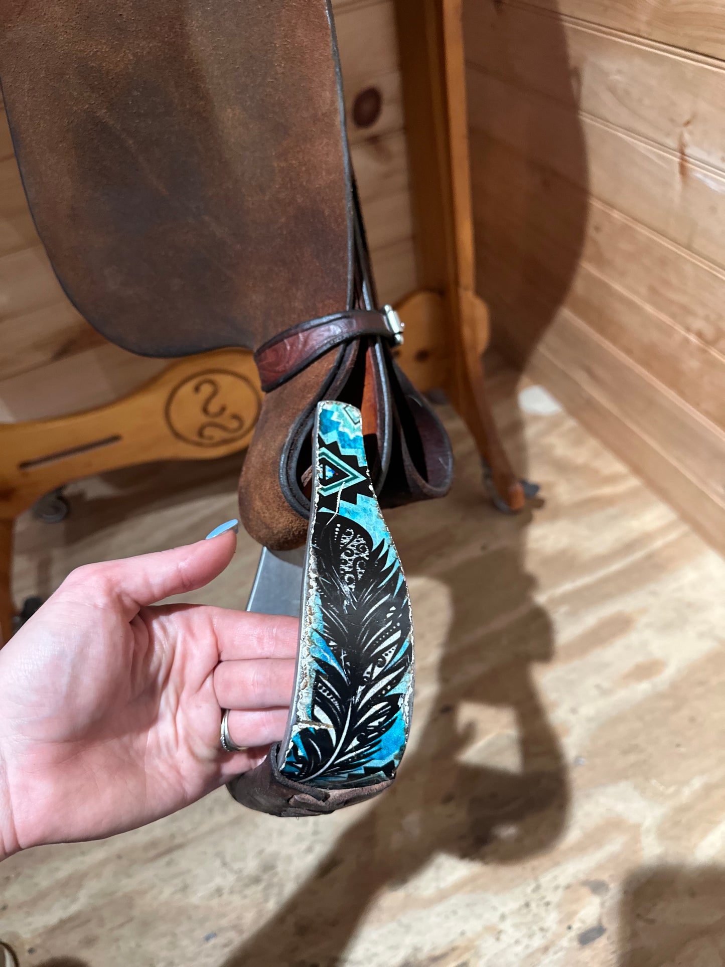 14” Circle Y High Horse Proven Aurora Barrel Racing Saddle Model 6215