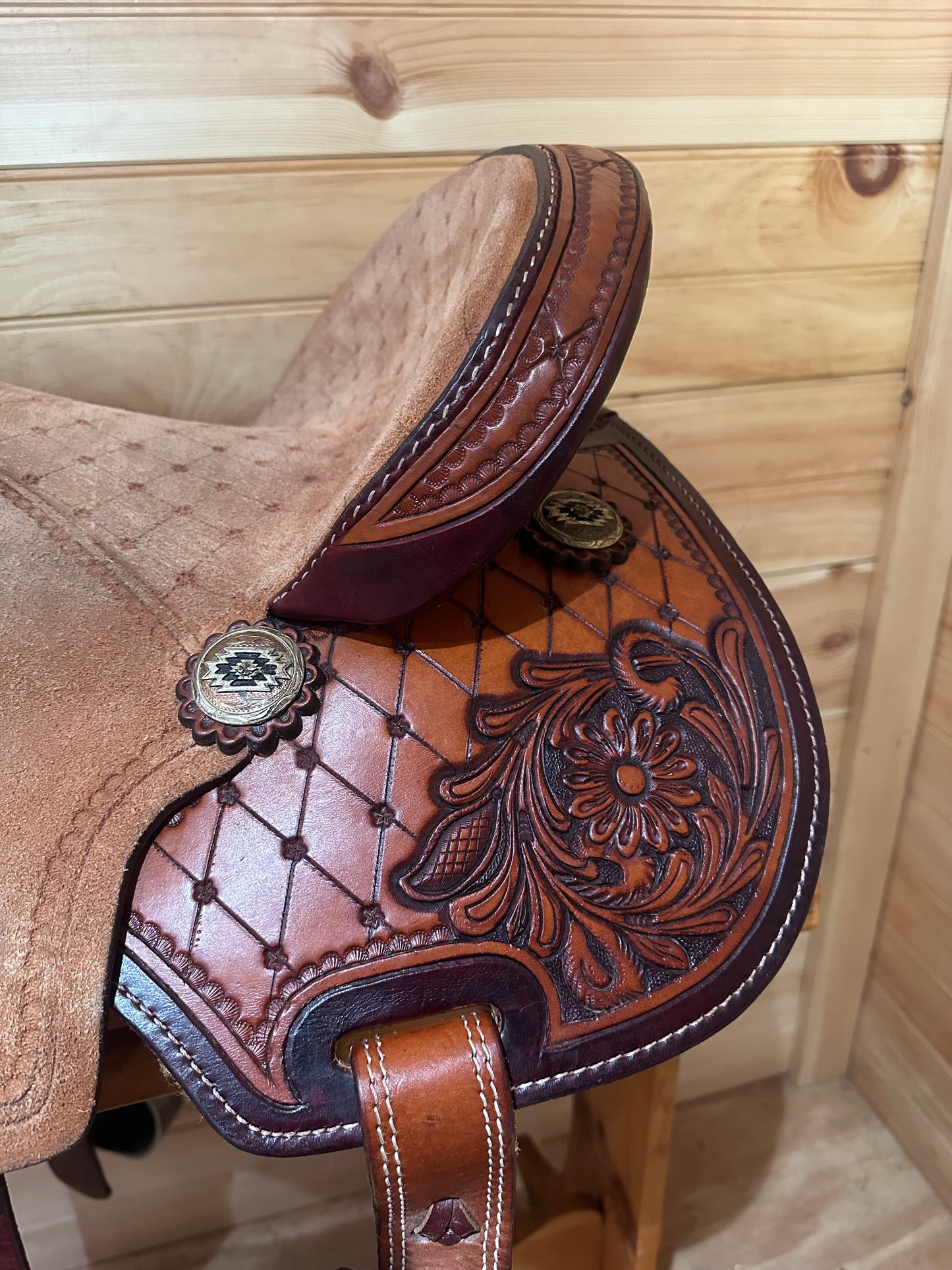 14” Cloverleaf Saddle Co. Barrel Racing Saddle