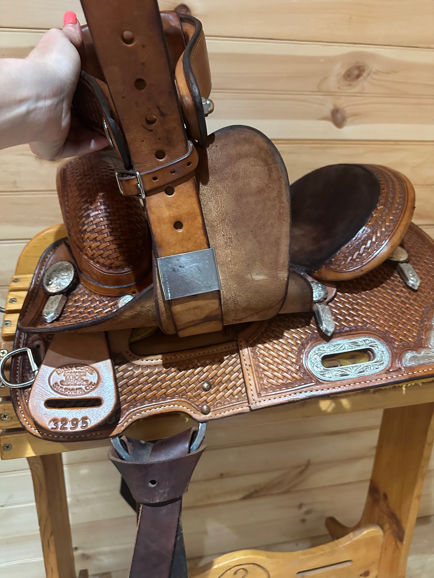 12” Billy Cook Maker Youth Western Show Saddle Model 3295