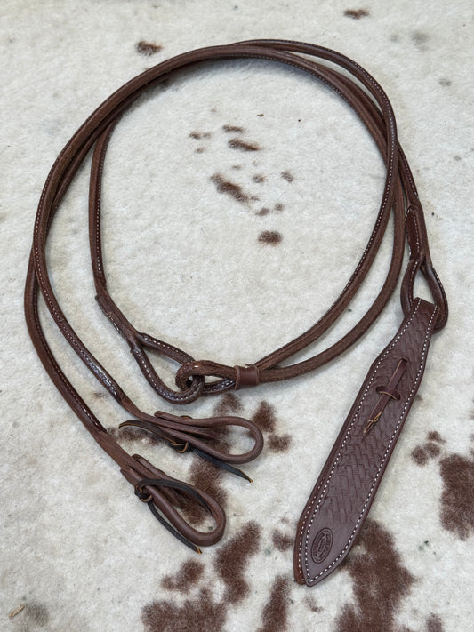 Romal Reins Premium Harness leather by Spur Creek Tack