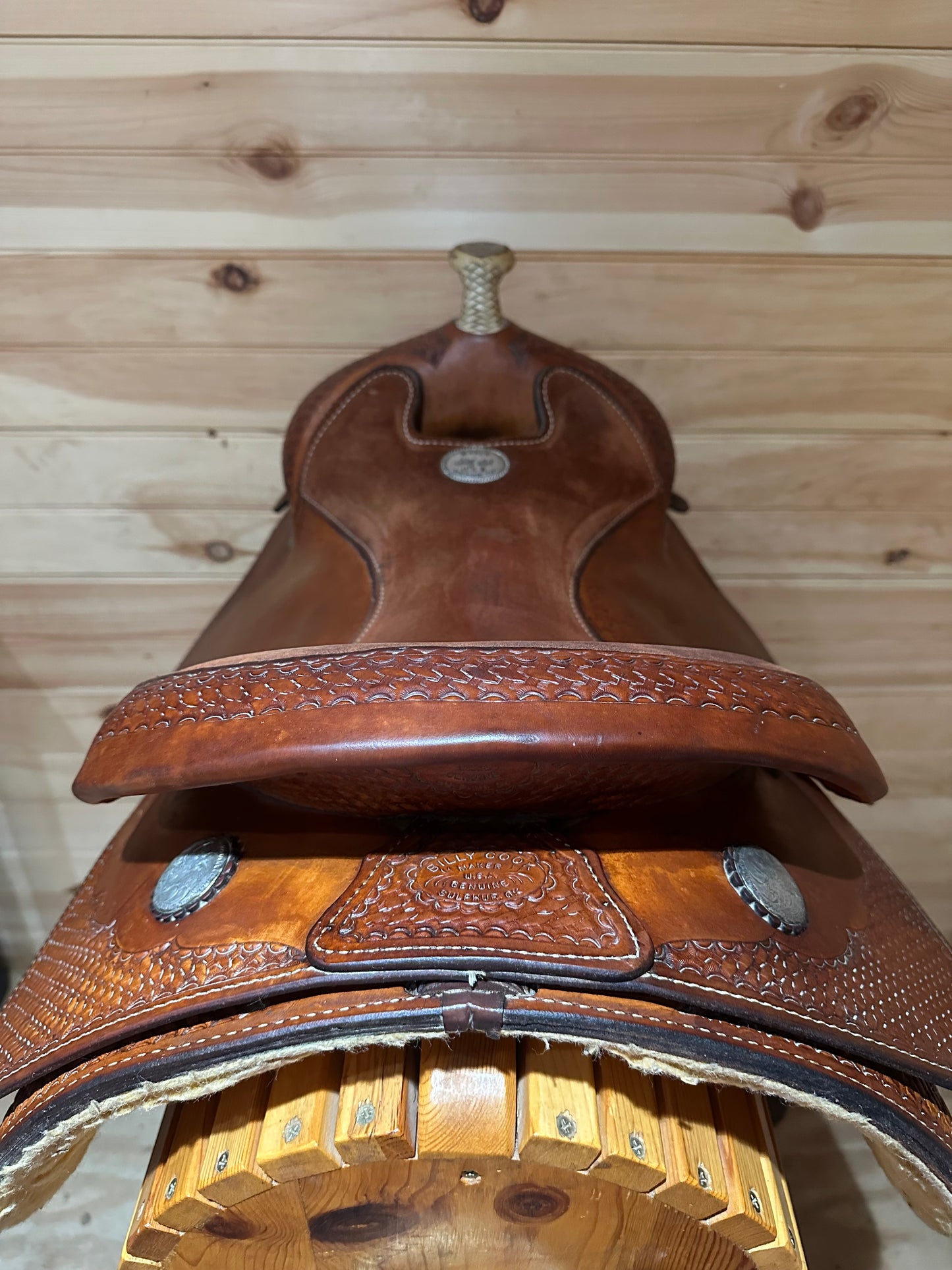 16” Billy Cook Maker Reiner Western Saddle Model 8907