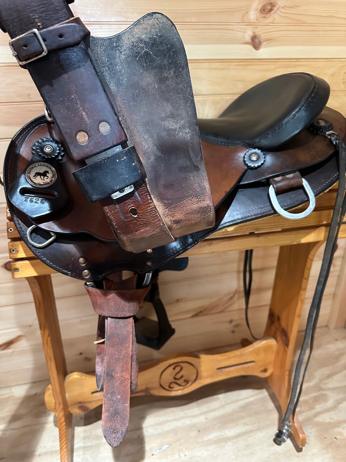 16.5” National Bridle Shop Gaited Endurance Saddle Model 2624