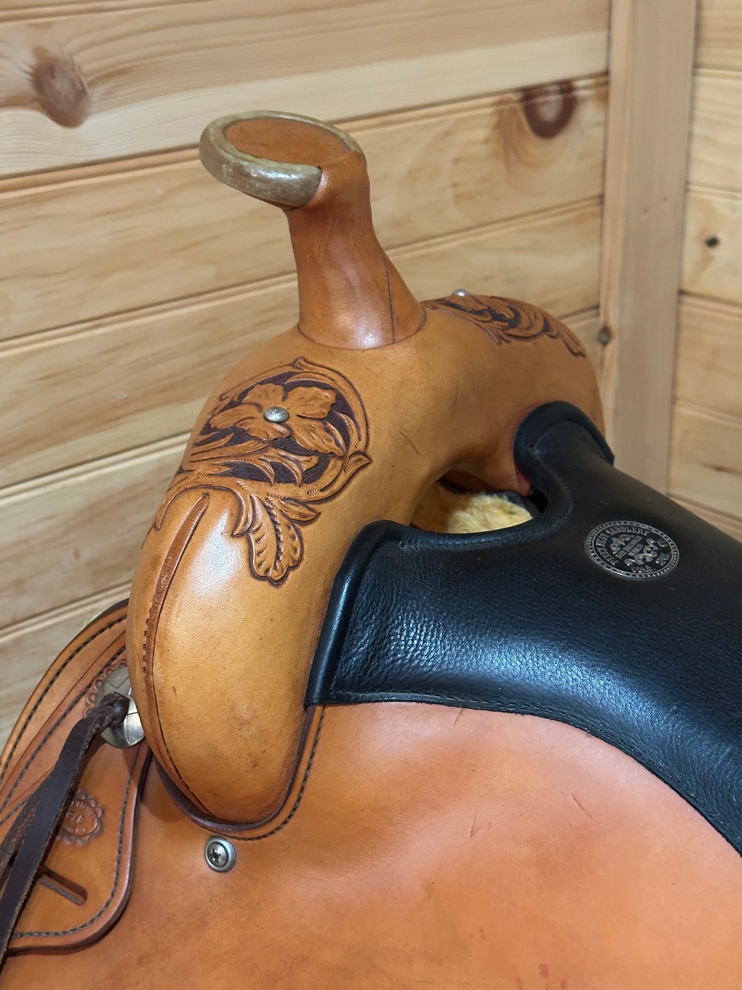 15” Pikes Peak Saddlery Custom Bob Brenner Western Trail Saddle