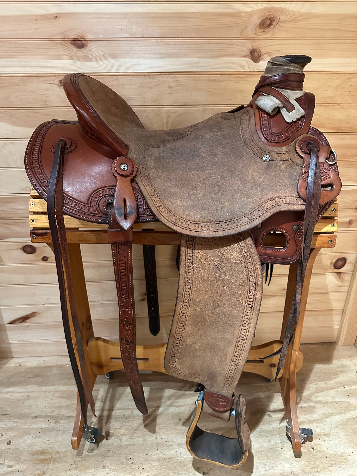15” McCall Mclite Lady Wade Western Saddle